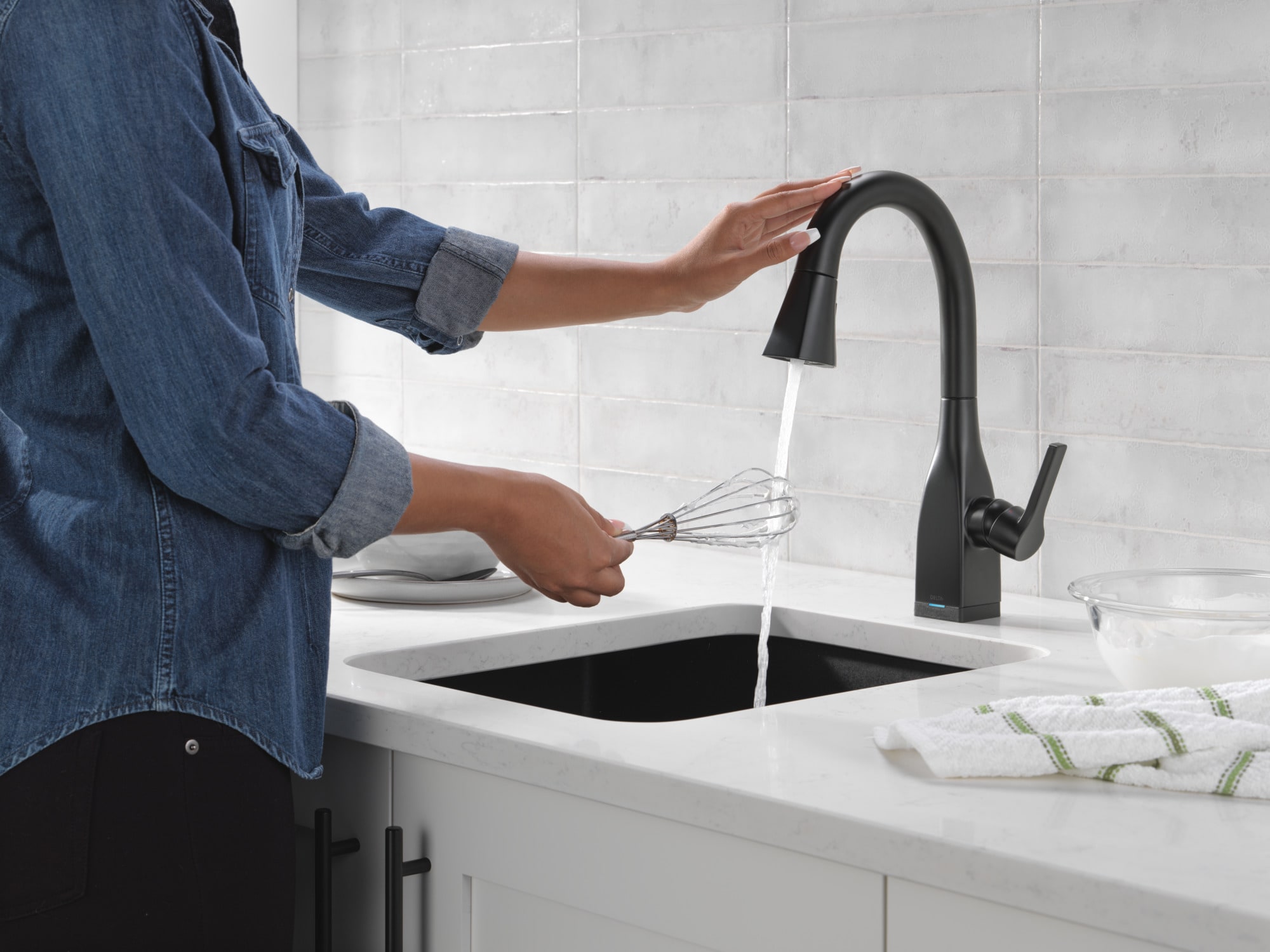 Delta 9983T-BL-DST Kitchen-Faucets - View #11