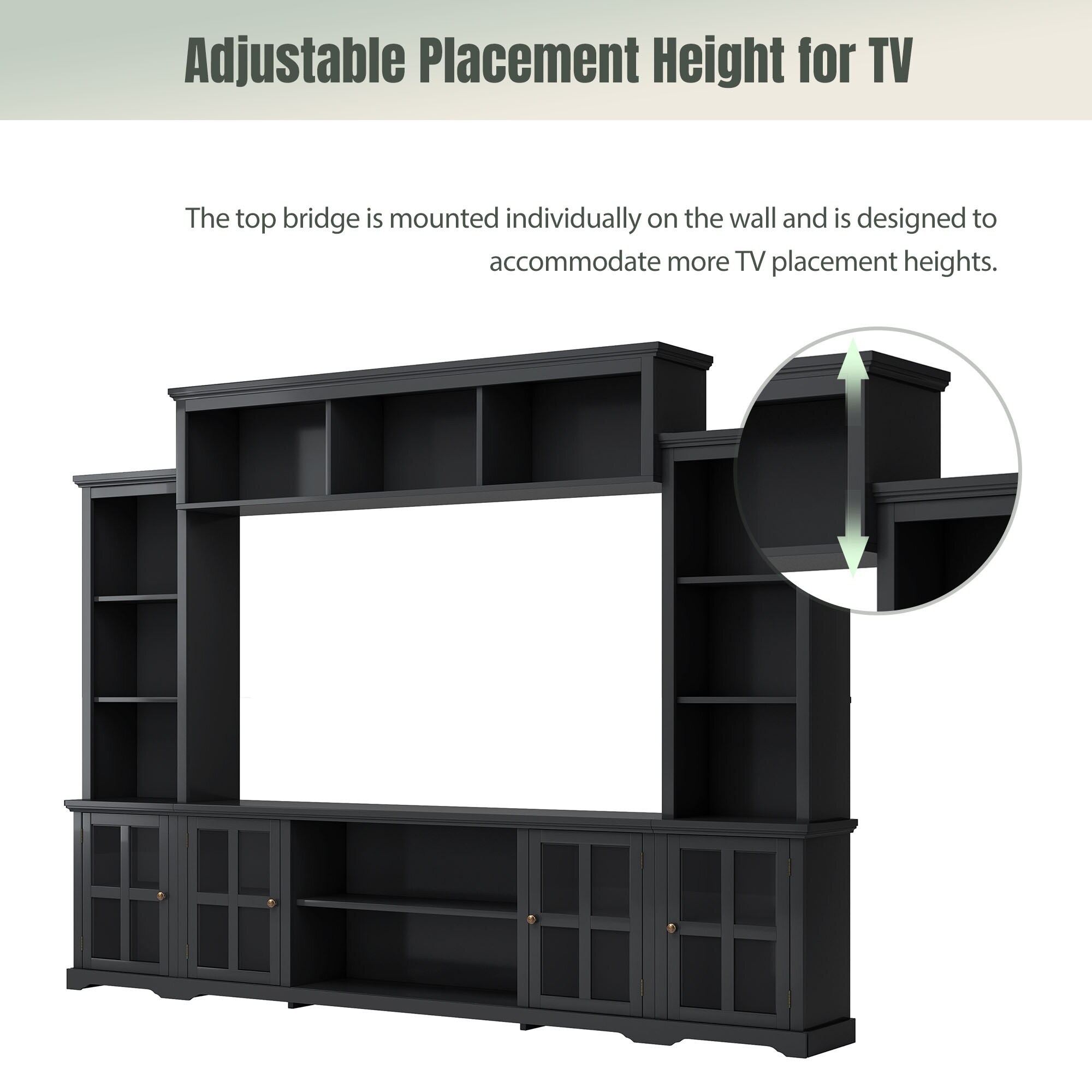 ModernLuxe SD000018AAB Tv-Stands - View #3