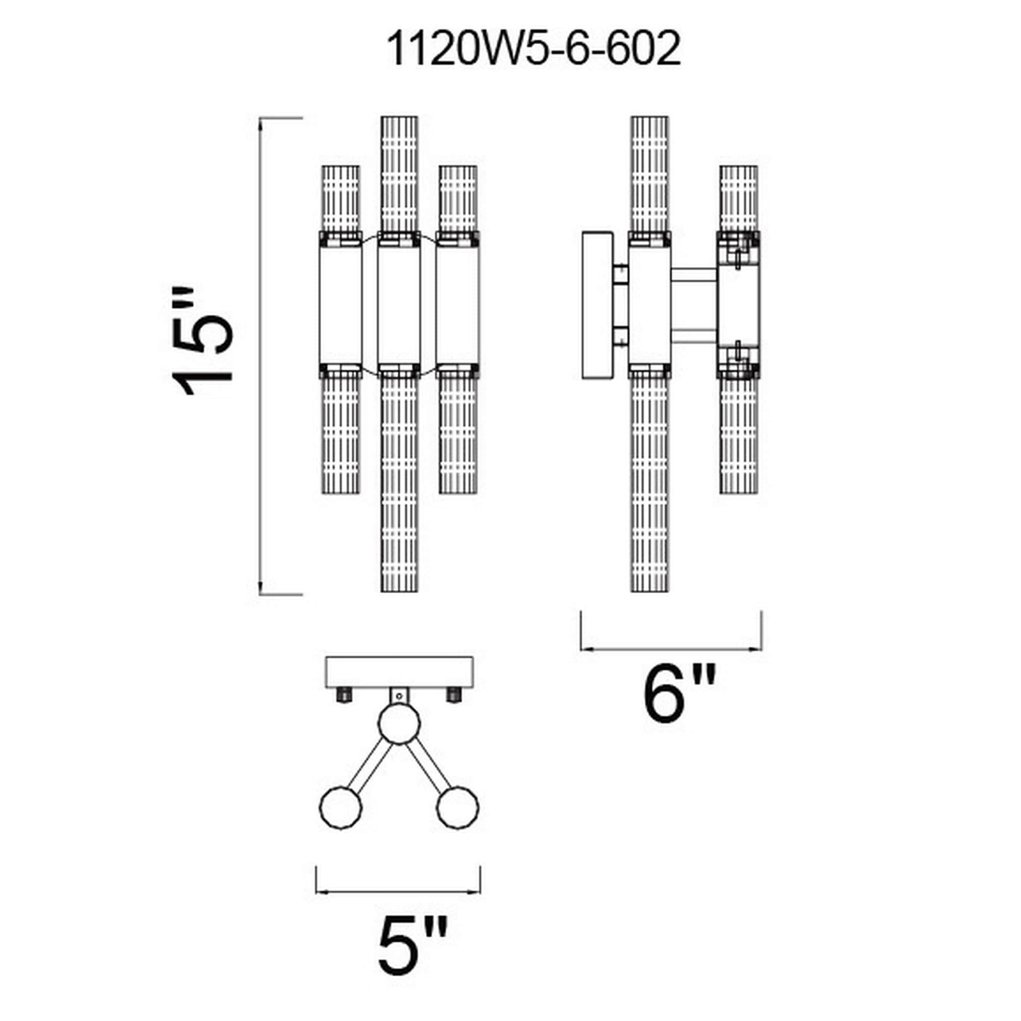 CWI Lighting 1120W5-6-602 b090000 - View #8