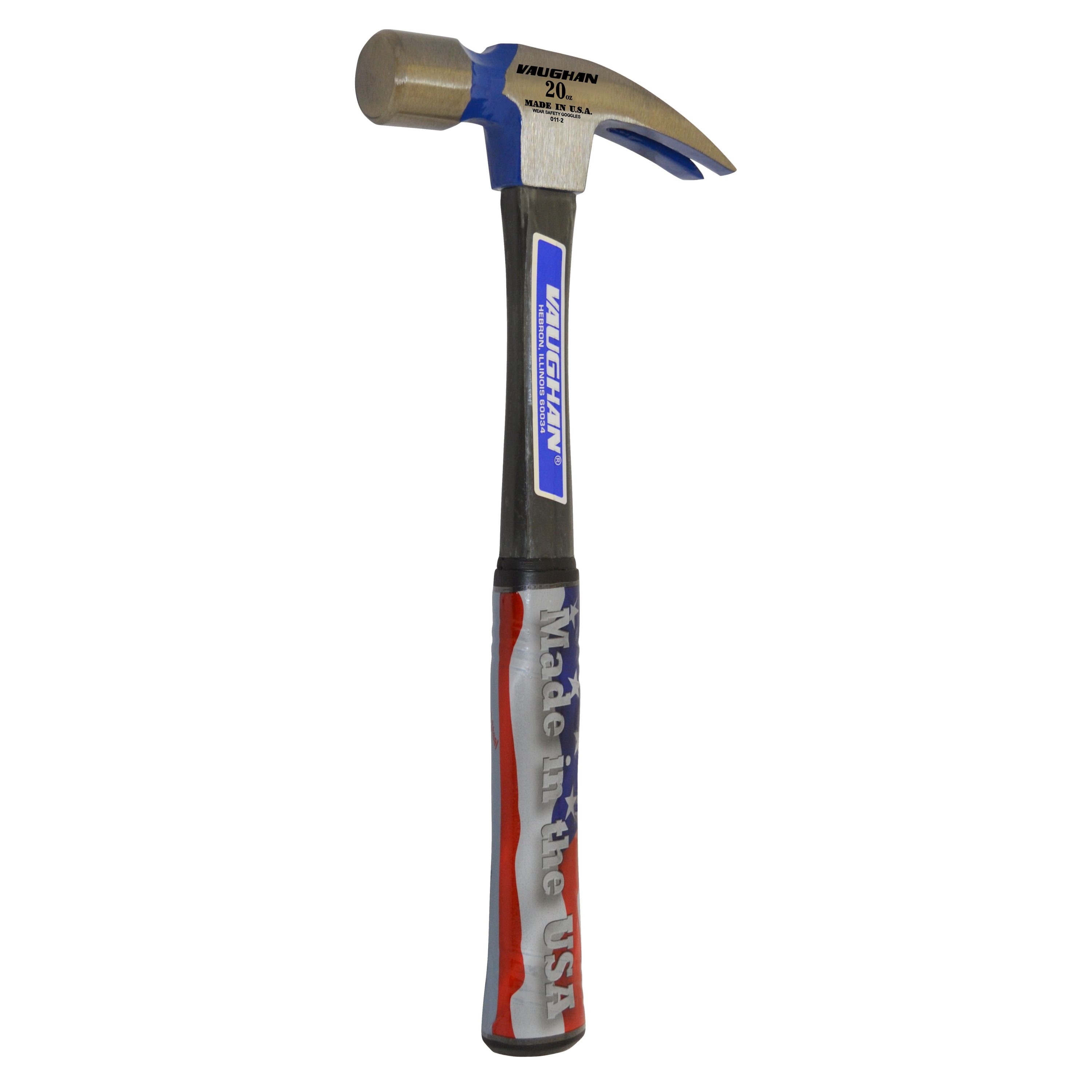 VAUGHAN 16-oz Smooth Face Steel Head Wood Ball Peen Hammer in the Hammers  department at