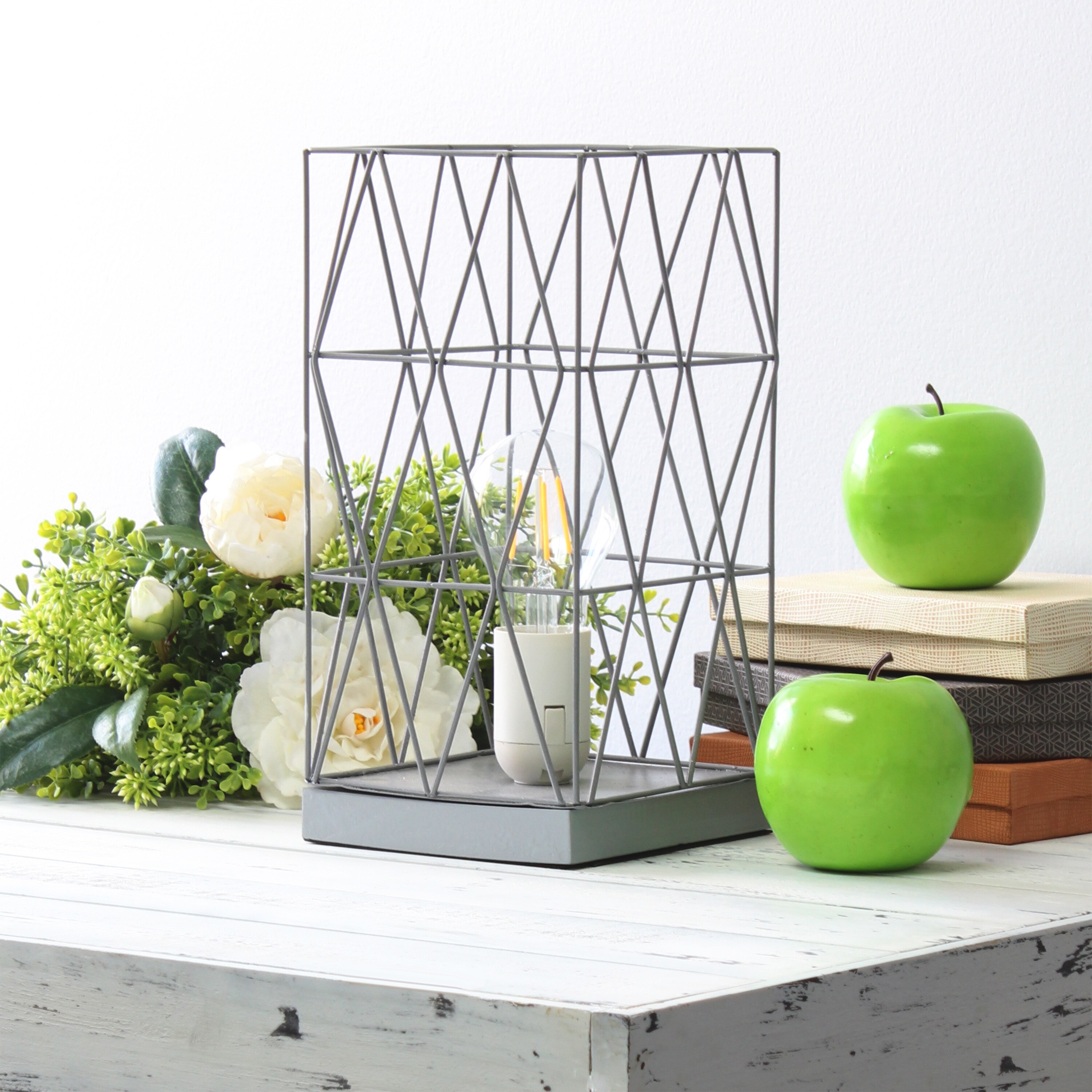 Simple Designs LT1073-GRY Table-Lamps - View #4