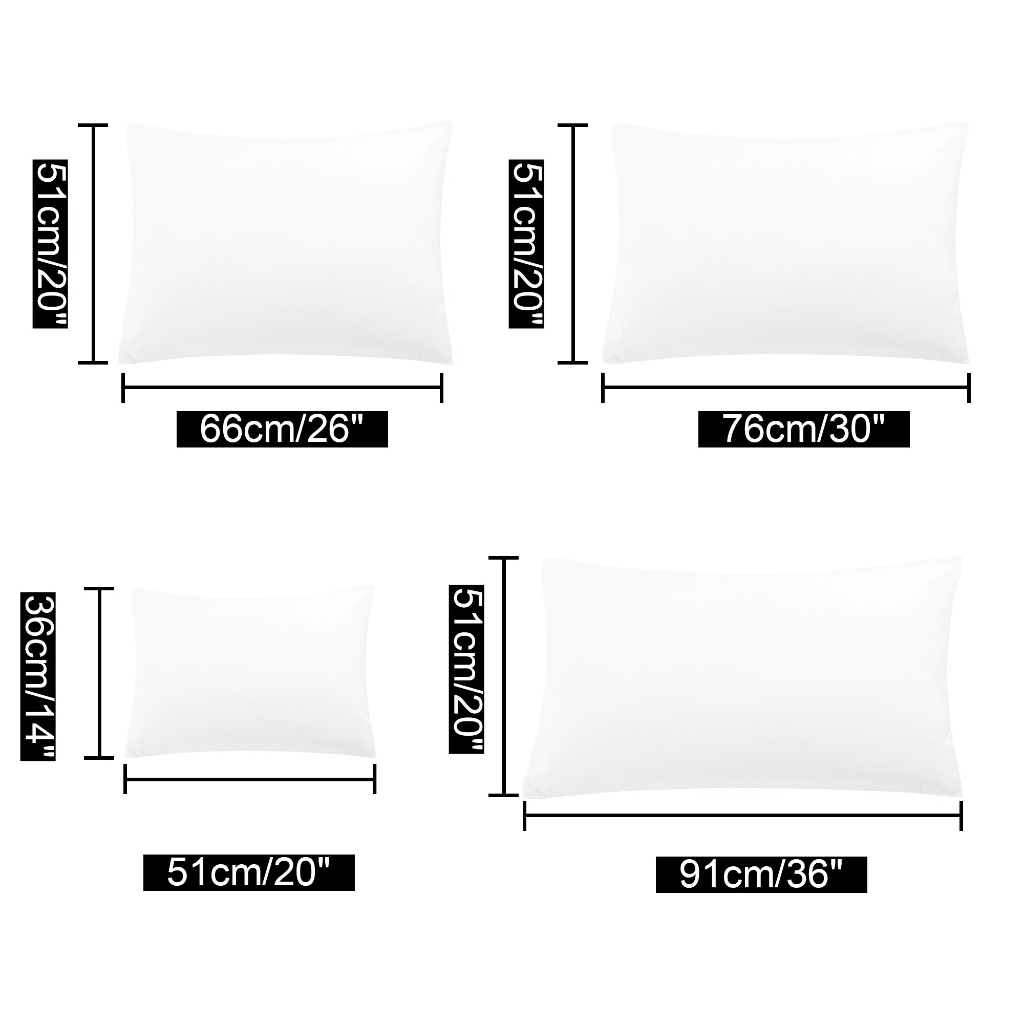 Unique Bargains S25111200UX2993 Pillow-Cases - View #6