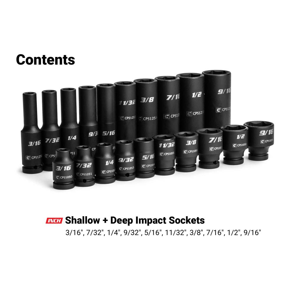 Capri Tools CP51000-20SSD Impact-Socket-Sets - View #7