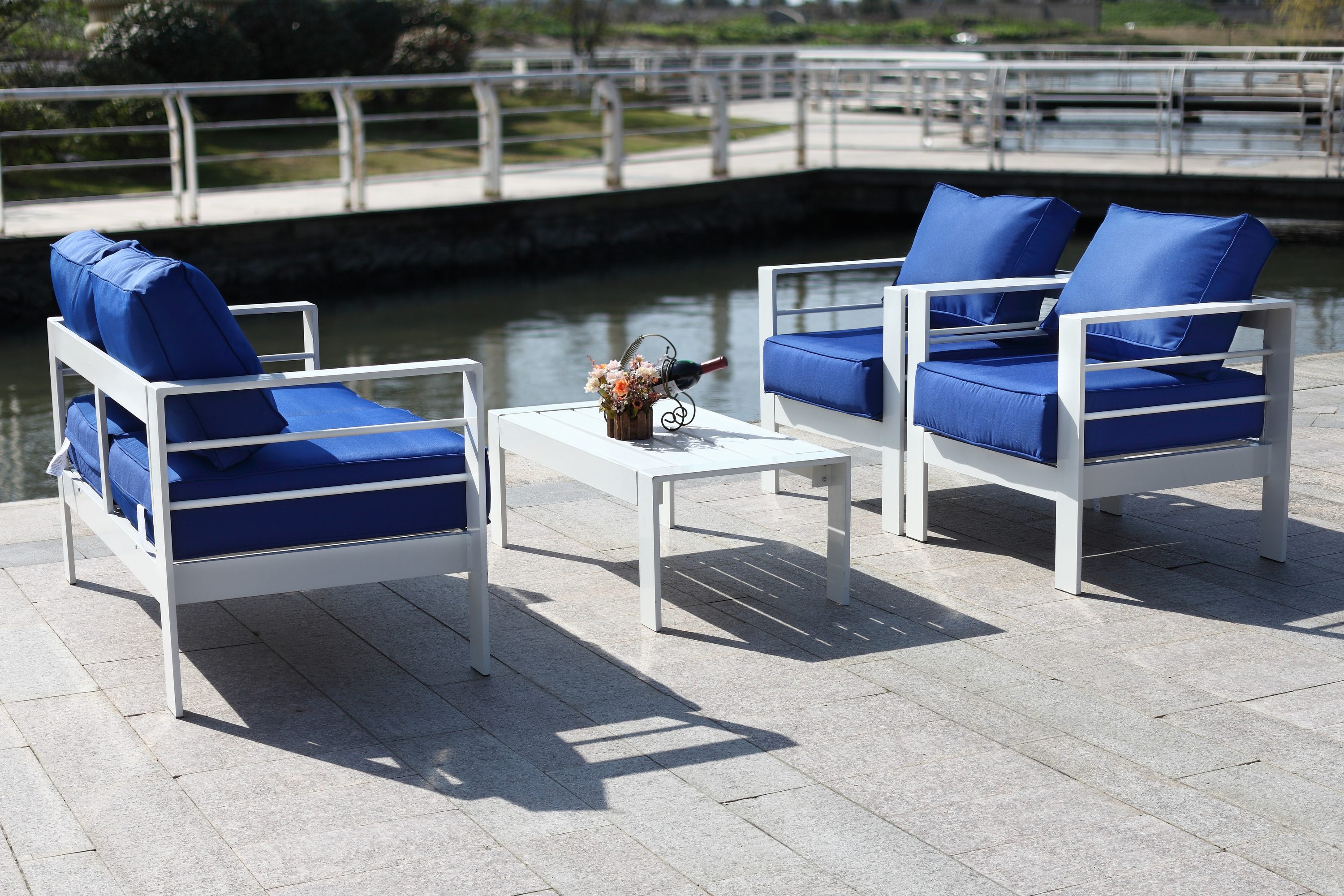 Safavieh PAT2516A Patio-Conversation-Sets - View #4