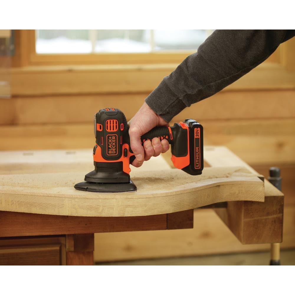 BLACK+DECKER GoPak Cordless Tool Drill Sander Kit - Orange