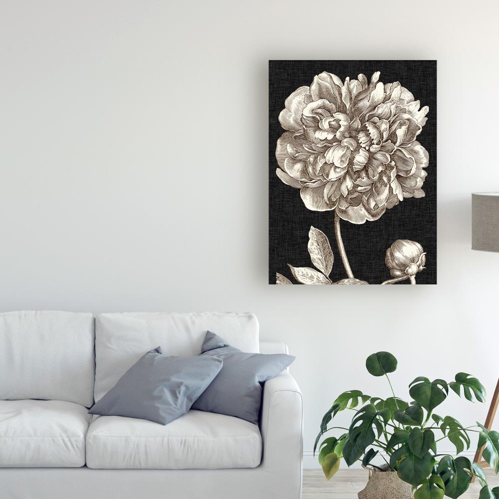 Trademark Fine Art Floral Framed 32-in H x 24-in W Floral Print on ...