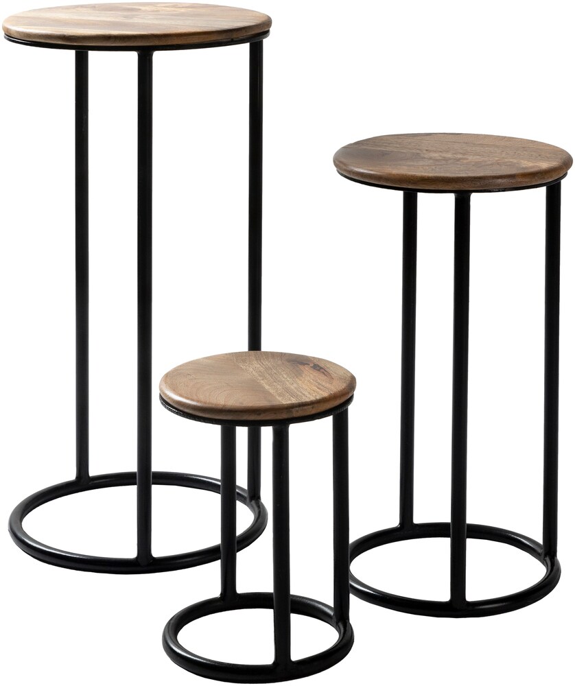 Surya ANH002-SET Ansh ANH-002 Nesting Table Set of 3