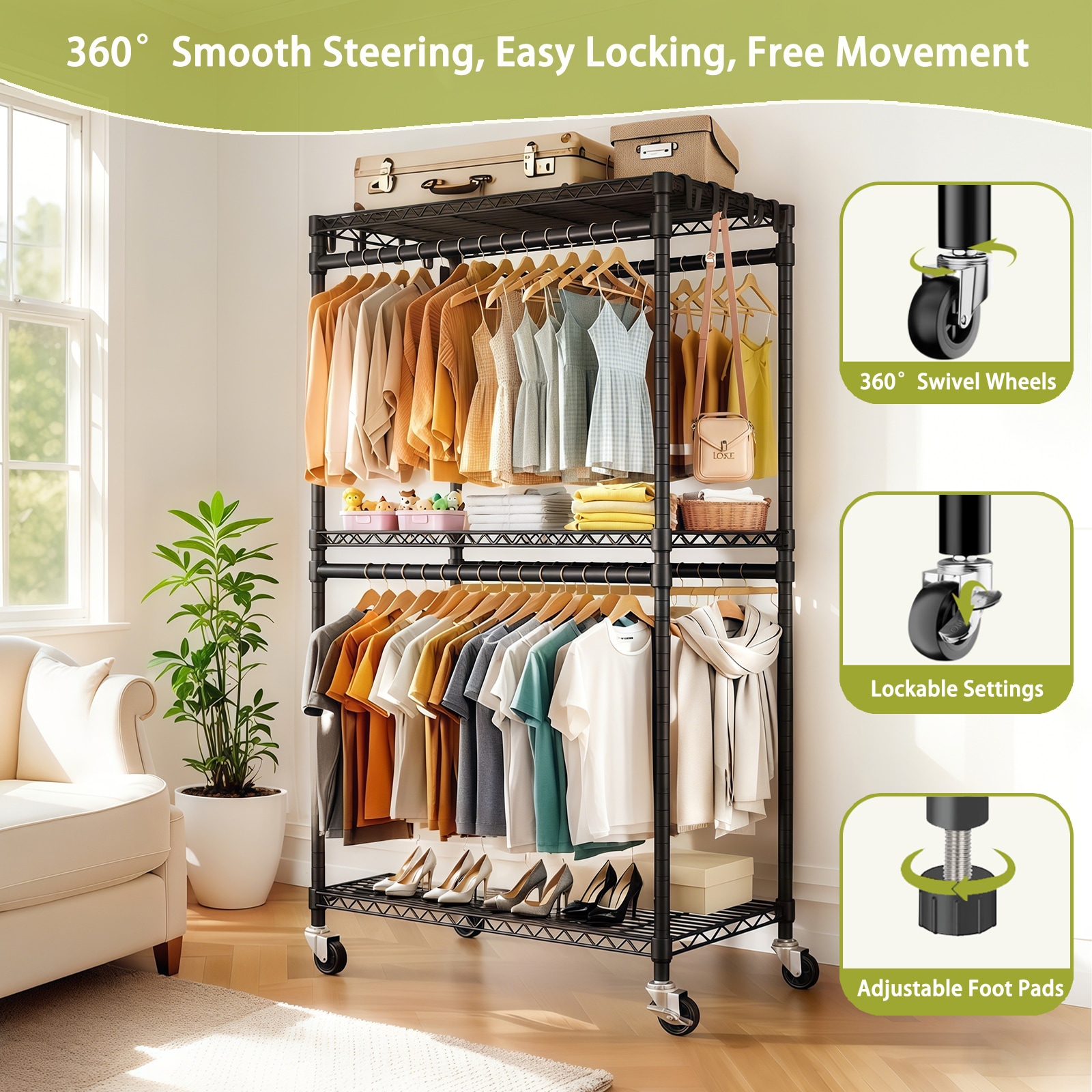 Flynama L-134605 Garment-Racks - View #7