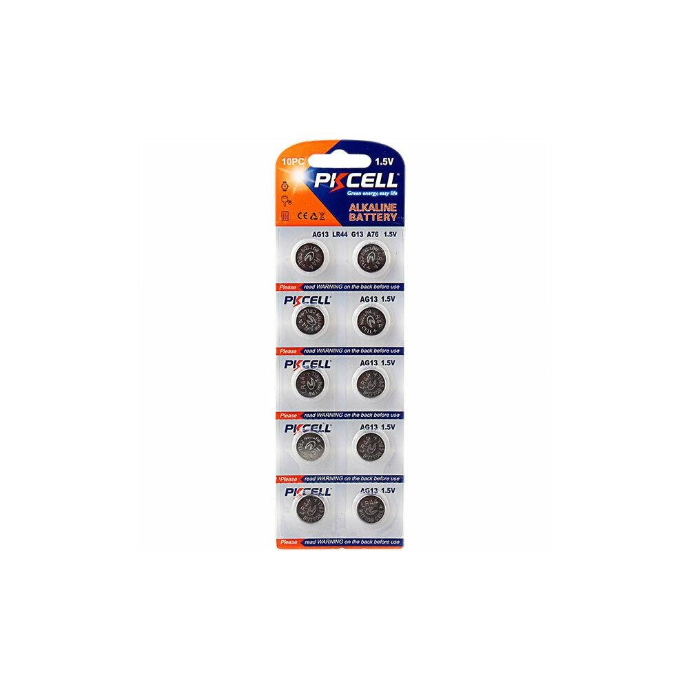 Pk Cell Ag13 5b 1 5v Button Cell Alkaline Watch Battery Pack Of 5 At Lowes Com