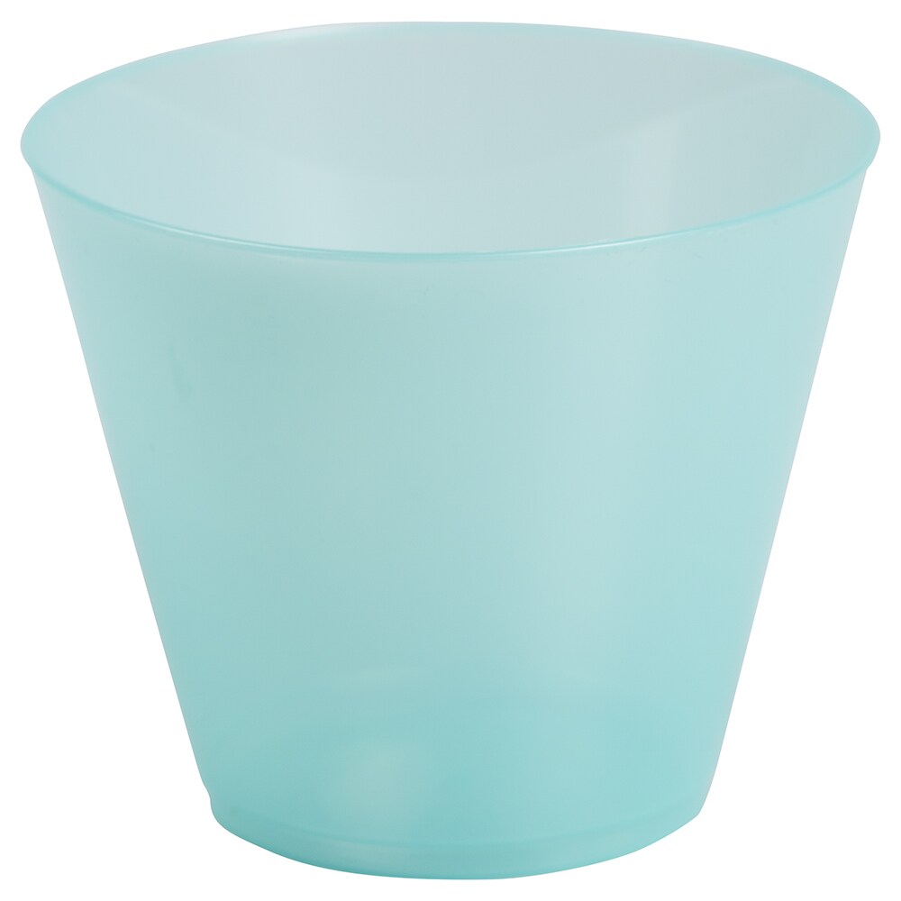 JAM Paper 22555PT9TE 72 -Count 9-oz. Blue Plastic Disposable Cups
