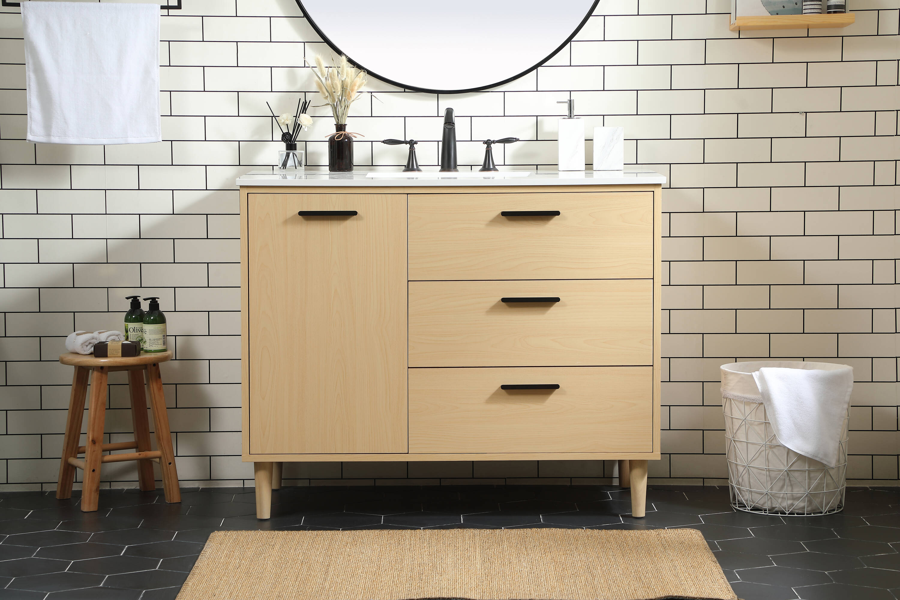 Elegant Decor HF141126MMP Bath-Vanity-Combo - View #2