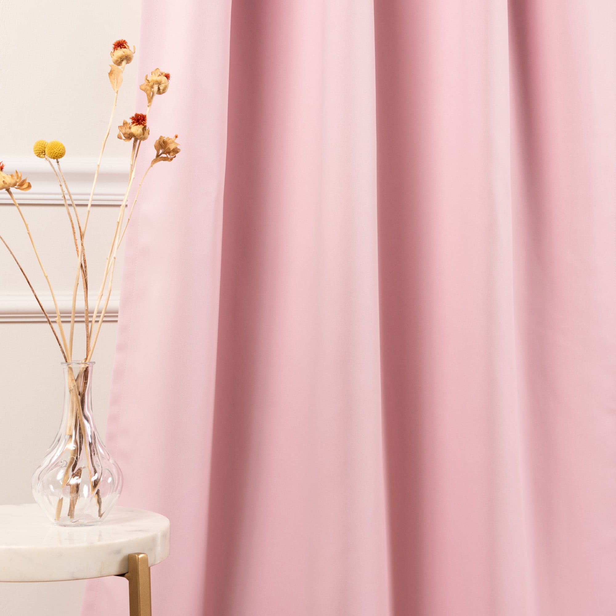 Best Home Fashion BANDTAB-96-NEWPINK curtains - View #5