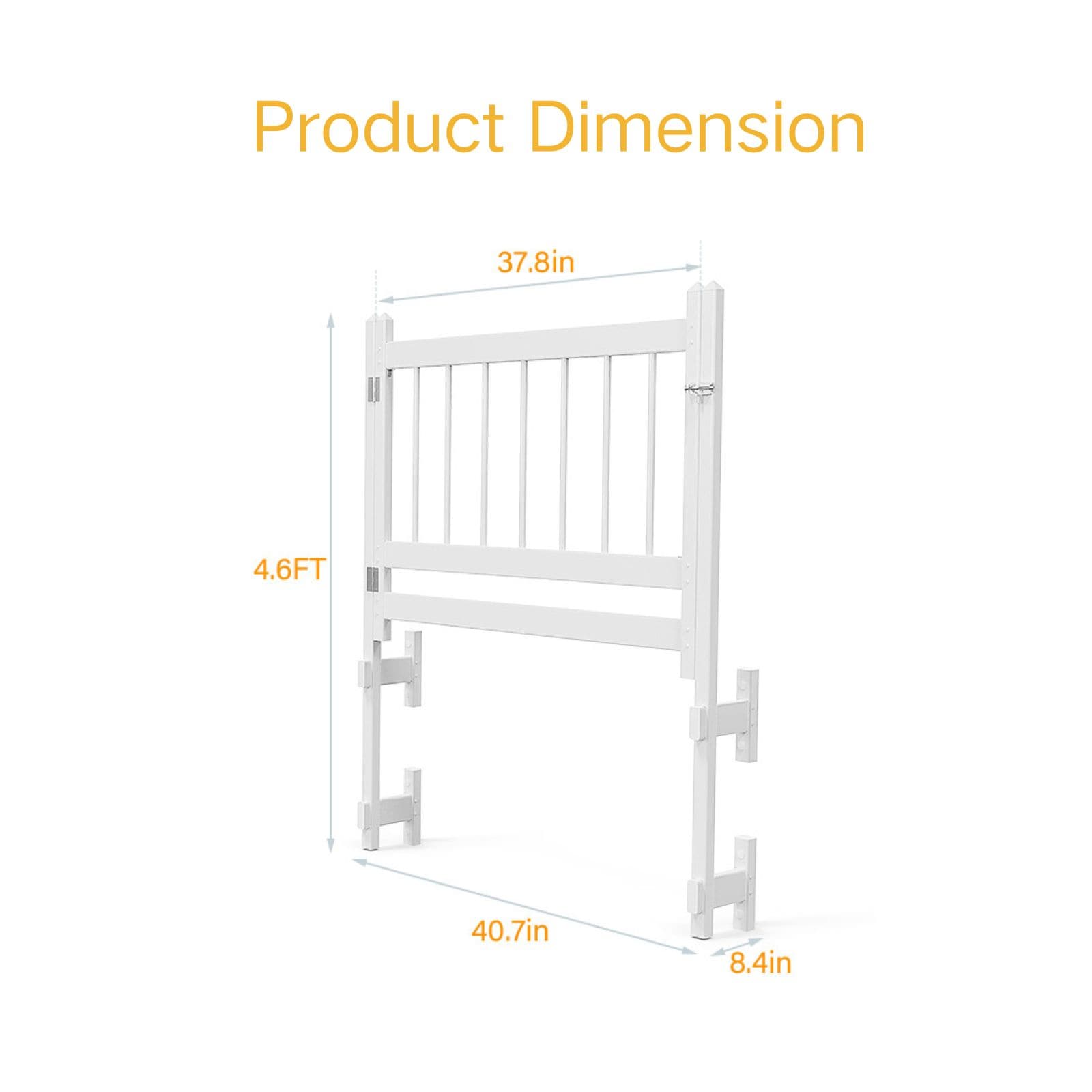Outopee LWO1G57000585 Pool-Safety-Barrier-Gates - View #3