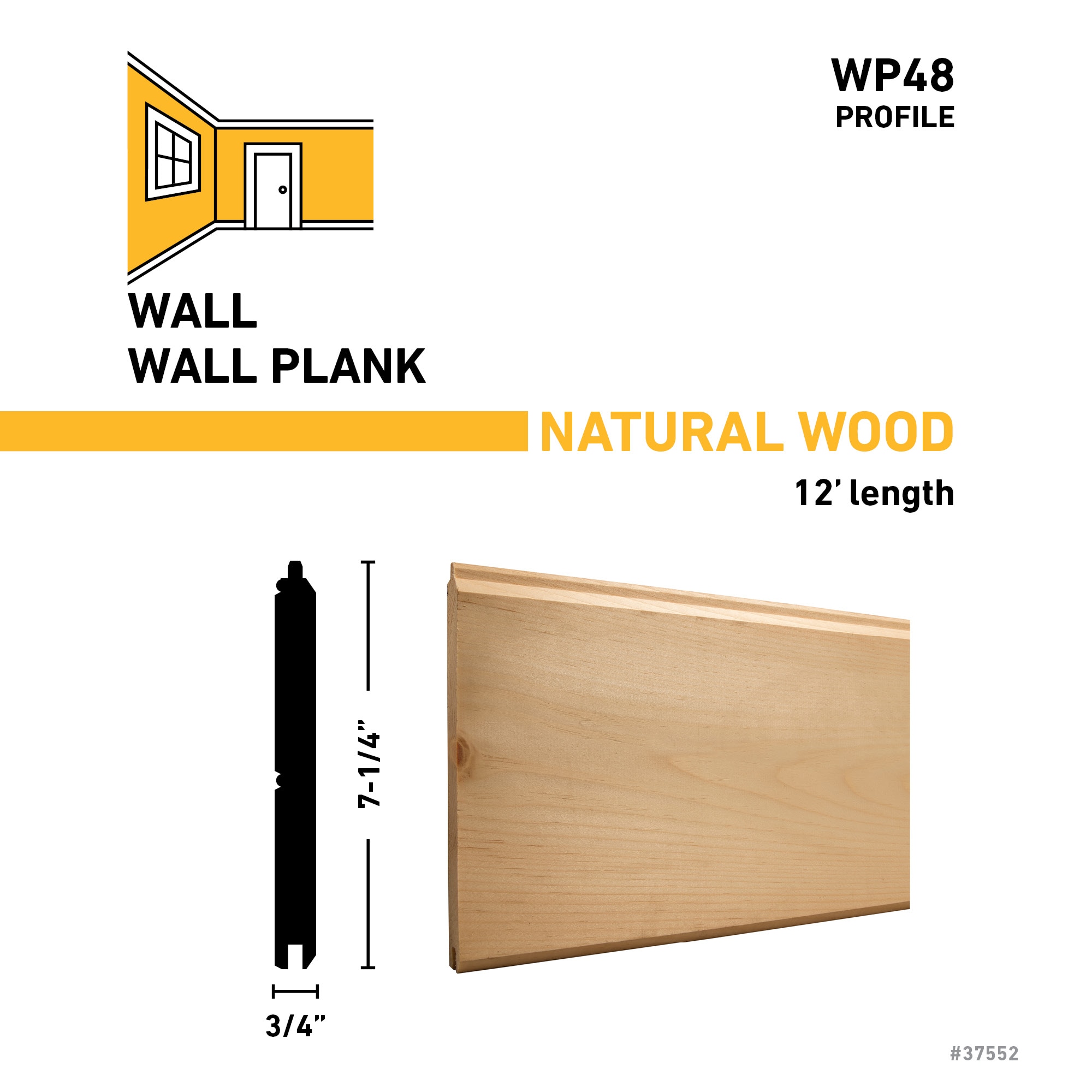 RELIABILT P LPR 1.000 8.000 12.000EBCB/WP4 Wall-Planks - View #4