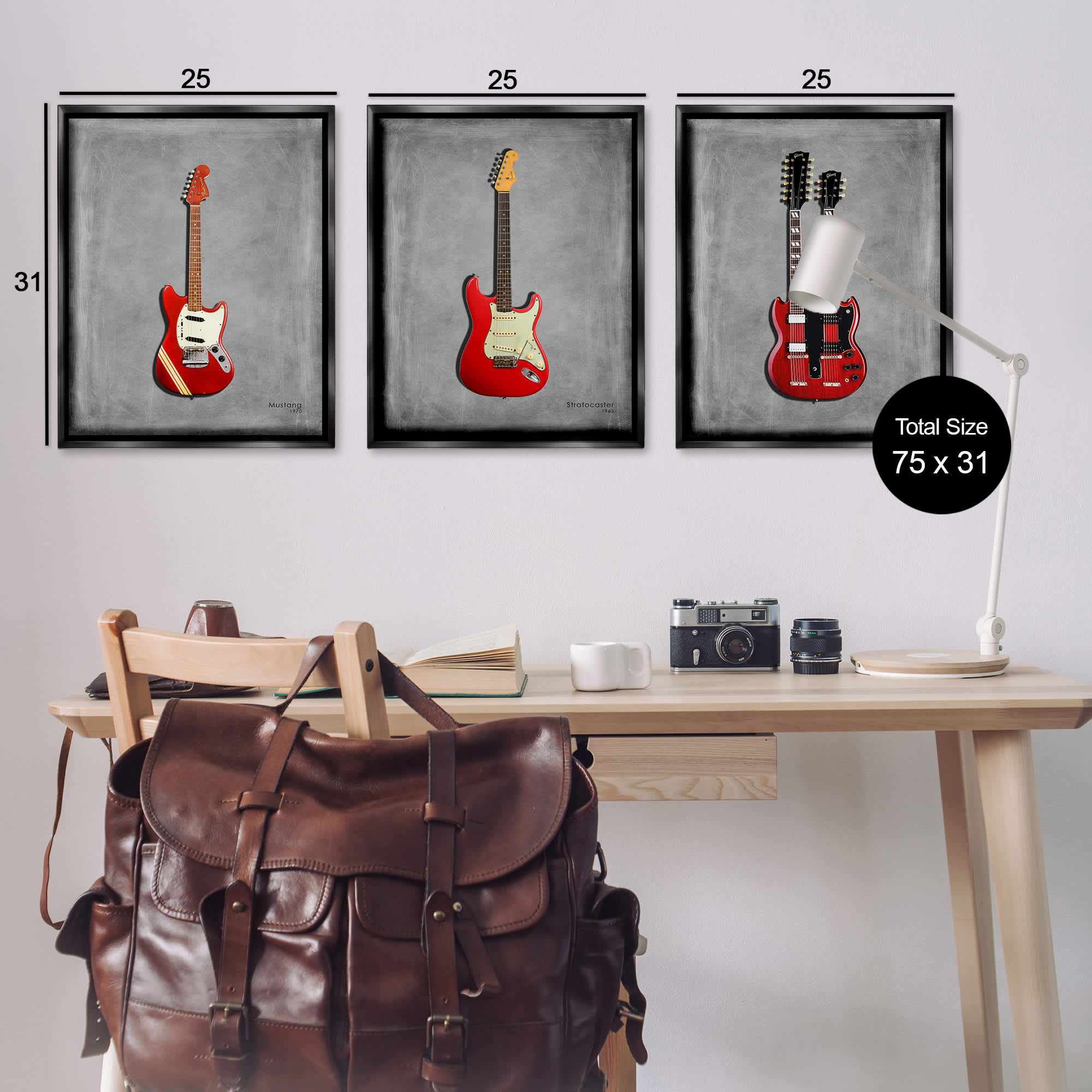 Stupell Industries A3-456-FFB-3PC-24X30 Wall-Art - View #2