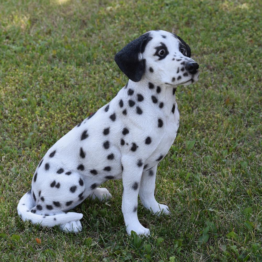 Dalmatian Dog Wall Mounted Garden Hose Pipe Reel Holder Hanger Storage Hook