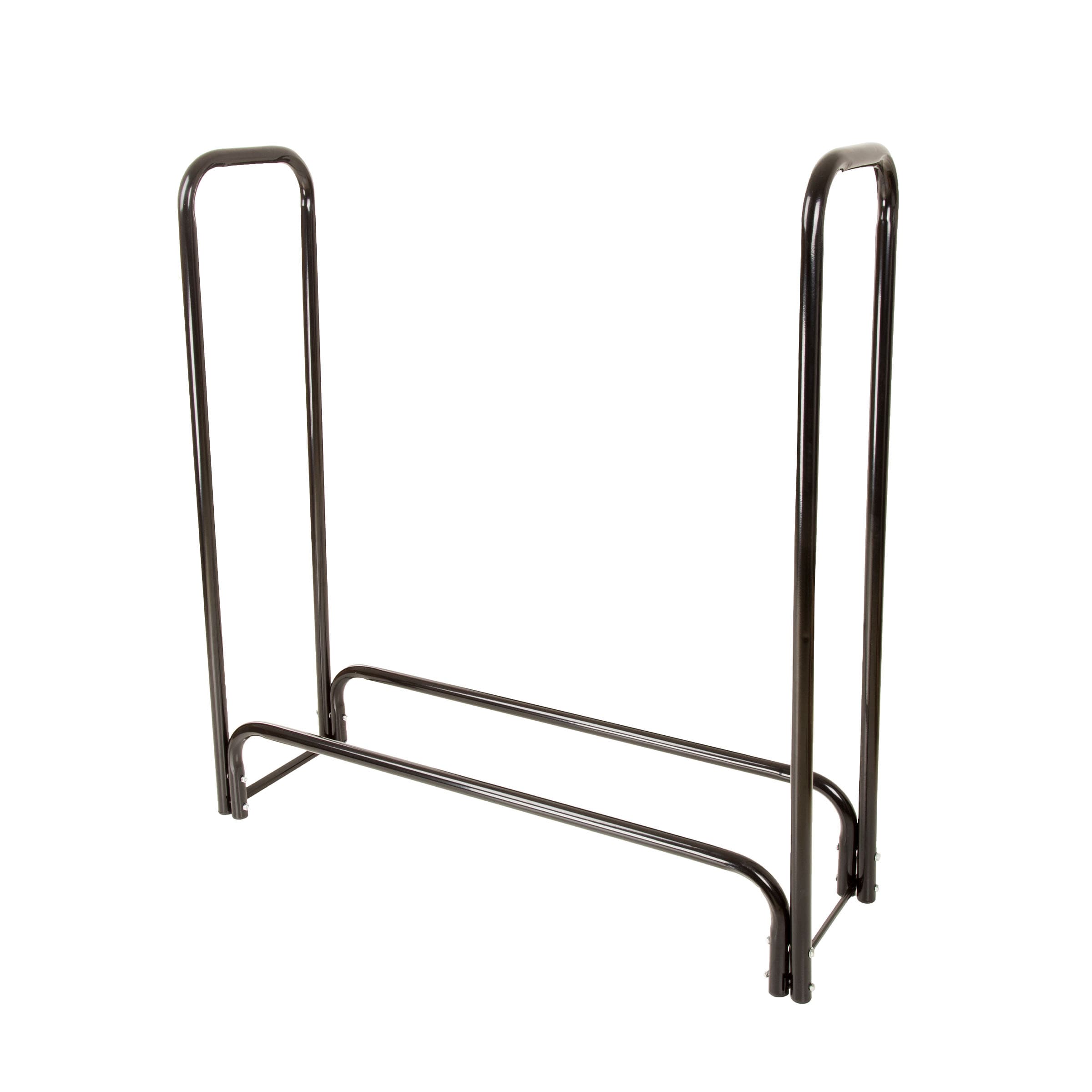 Nature Spring 48-in x 12.5-in Steel Quarter Cord Firewood Rack in the ...