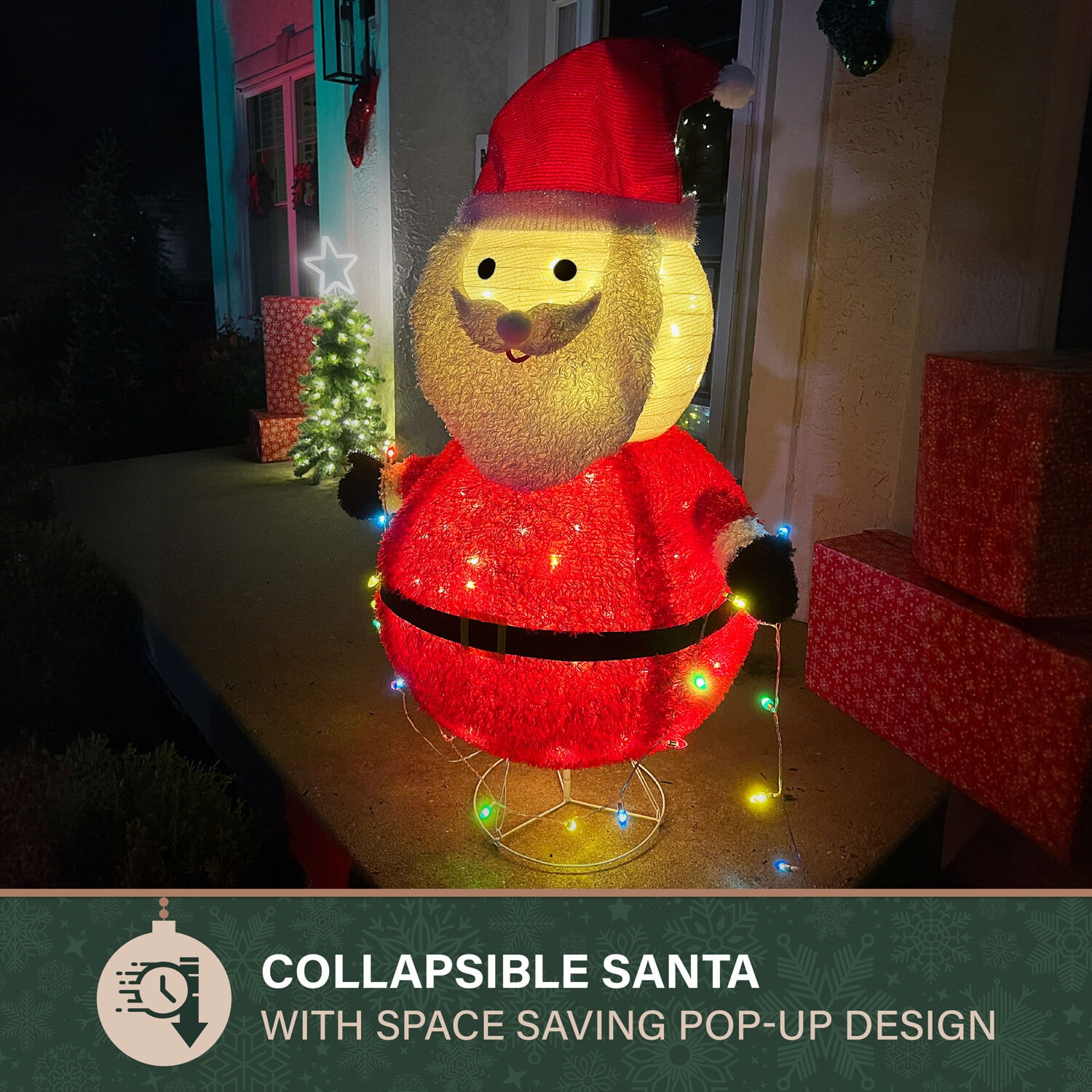 Fraser Hill Farm FFCH048-SC1-RED Outdoor-Christmas-Decor - View #3