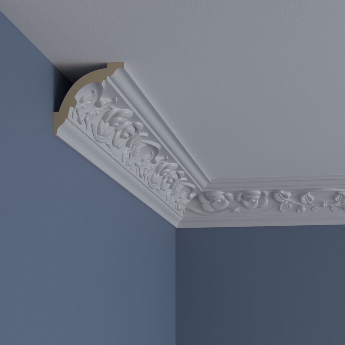 Ekena Millwork MLD03X03X04RO-CASE-2 Crown-Moulding - View #10