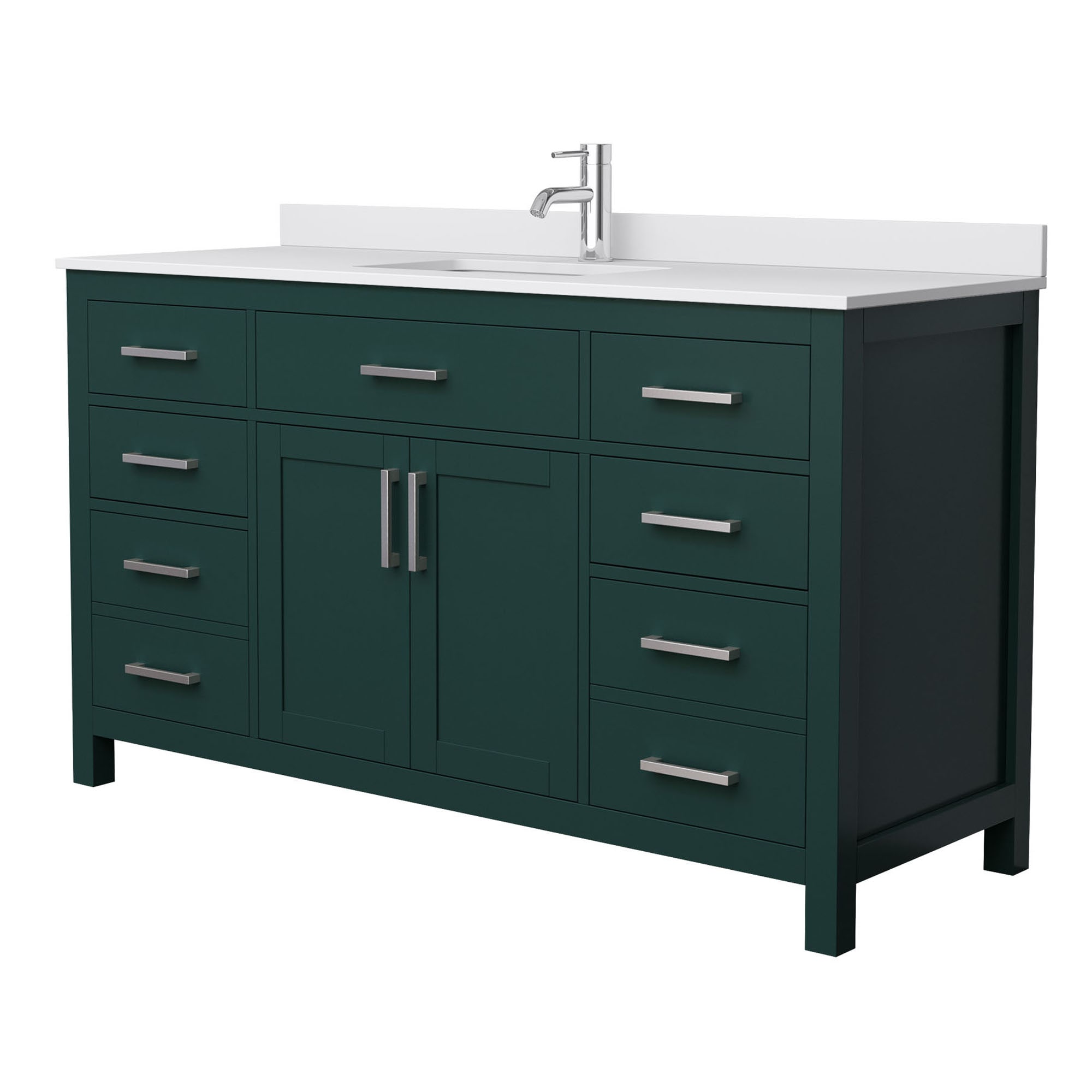 Wyndham Collection WCG242460SGEWCUNSMXX Bath-Vanity-Combo - View #2