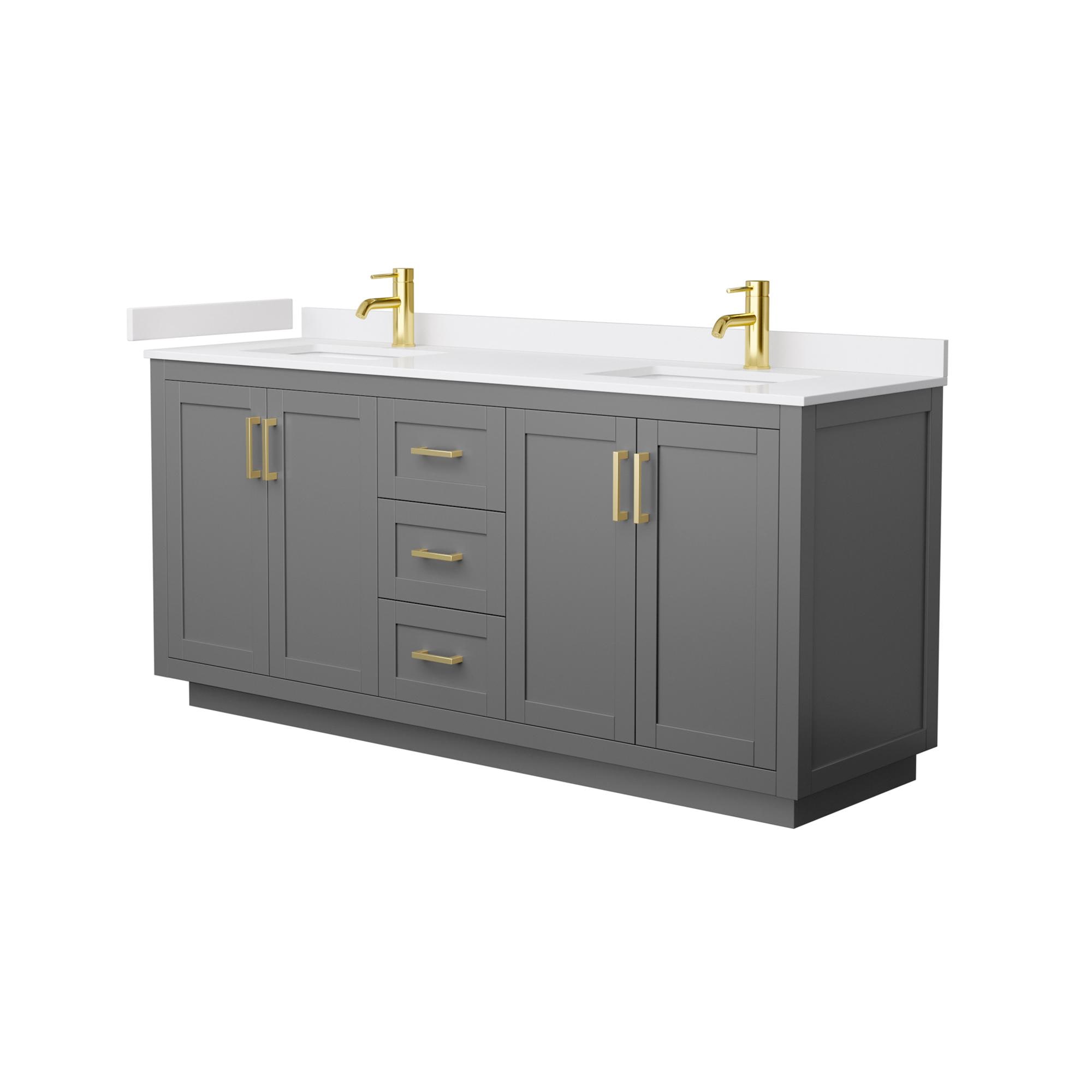 Wyndham Collection WCF292972DGGWCUNSMXX Bath-Vanity-Combo - View #2
