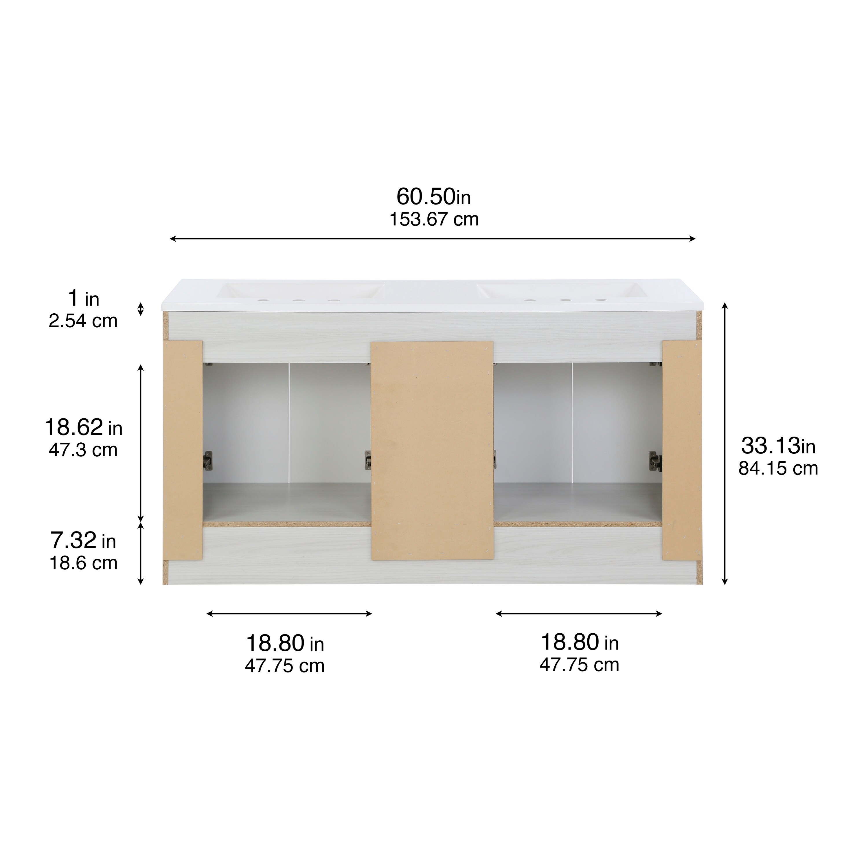 Diamond NOW C60W30054 Bath-Vanity-Combo - View #16