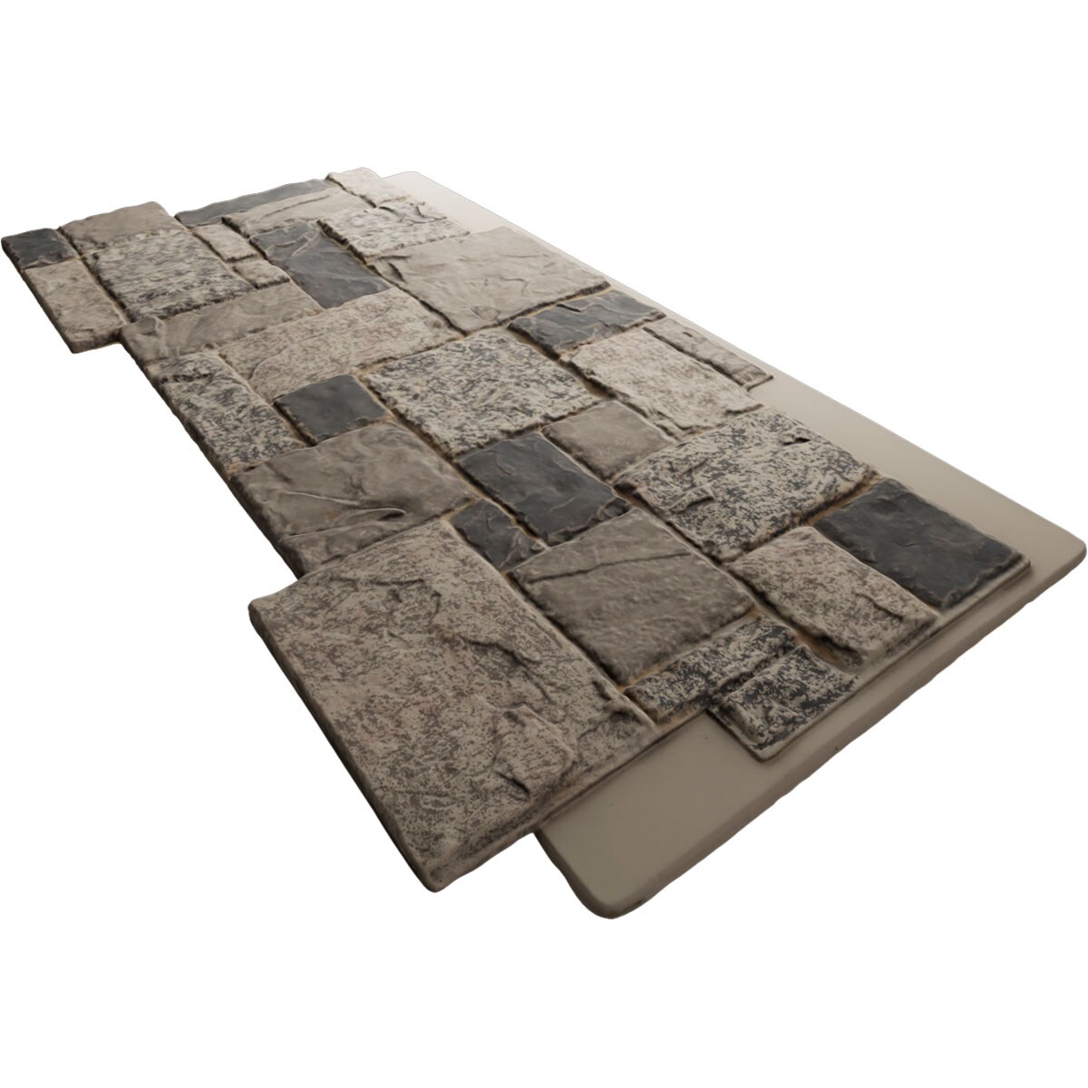 Ekena Millwork PNU24X48CRSR Stone-Veneer - View #5