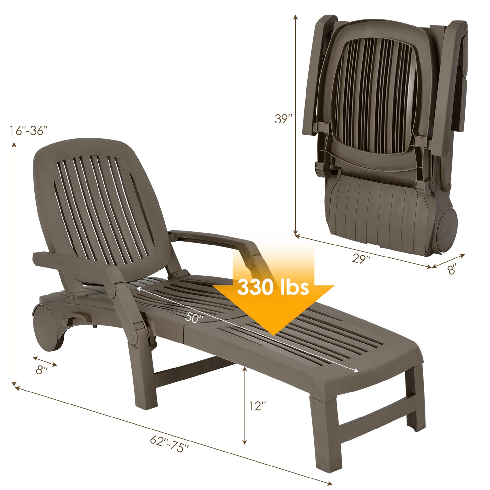 Costway OP70717CF Patio-Chairs - View #10