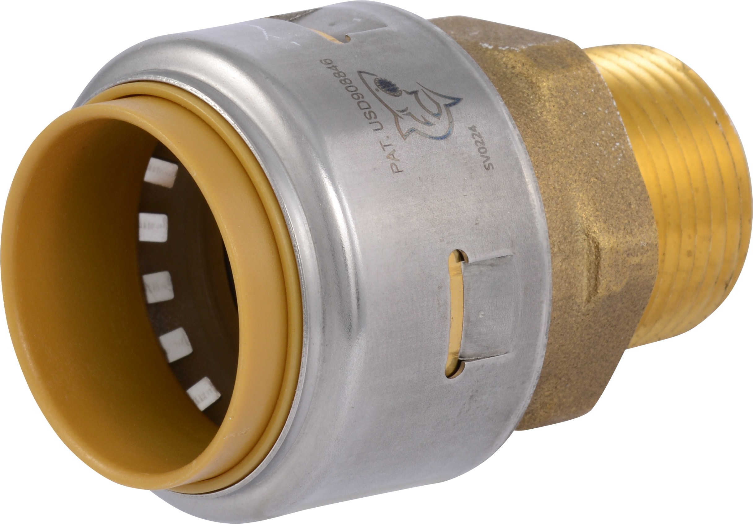SharkBite UR142Z Max 1-in Push-to-Connect x 3/4-in MNPT Male Adapter
