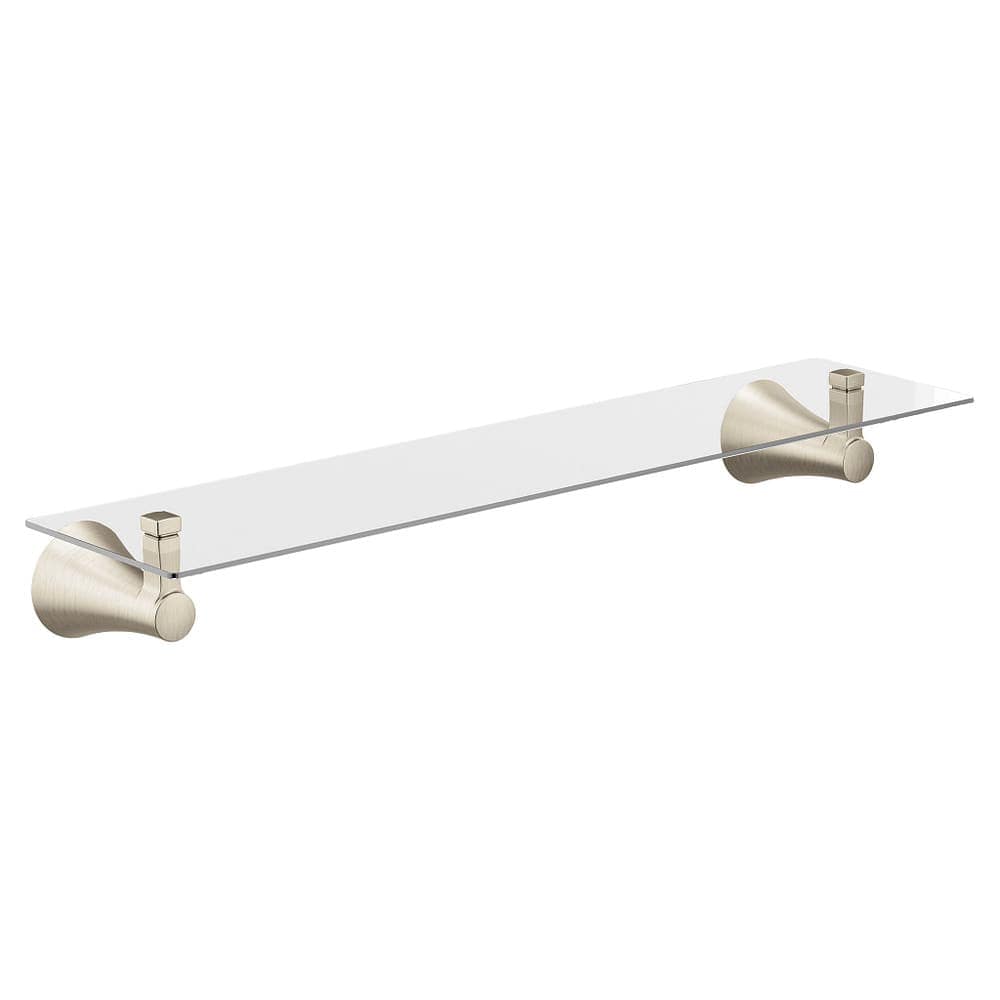 Moen Flara Vanity Shelf in Brushed Nickel