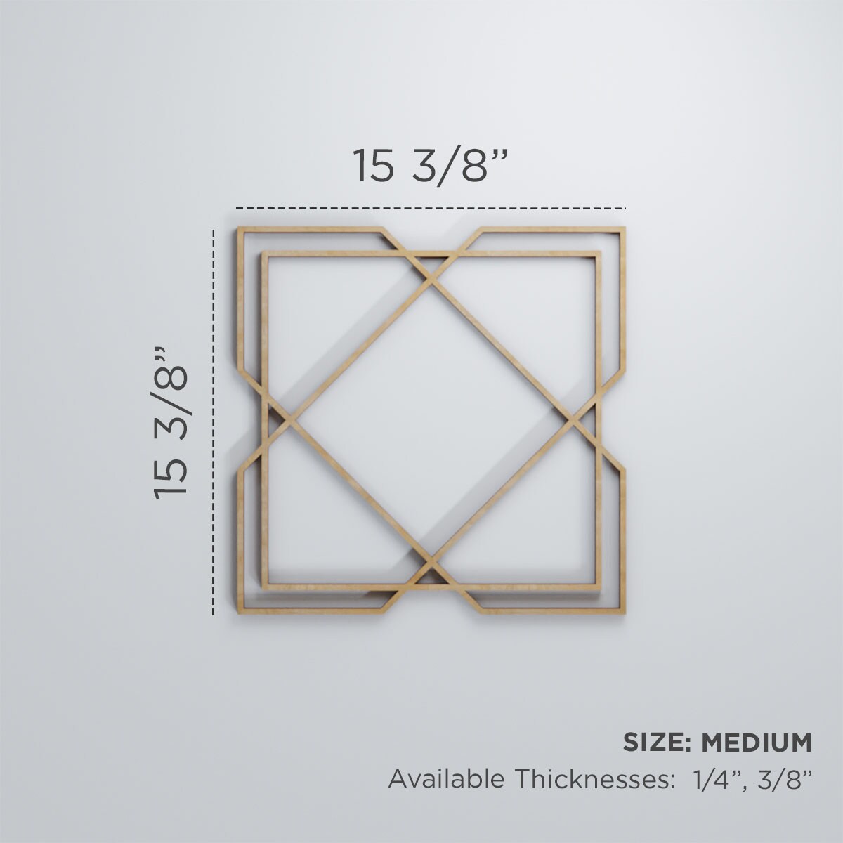 Ekena Millwork WALW16X16X0250KWAMF Wall-Panels - View #3