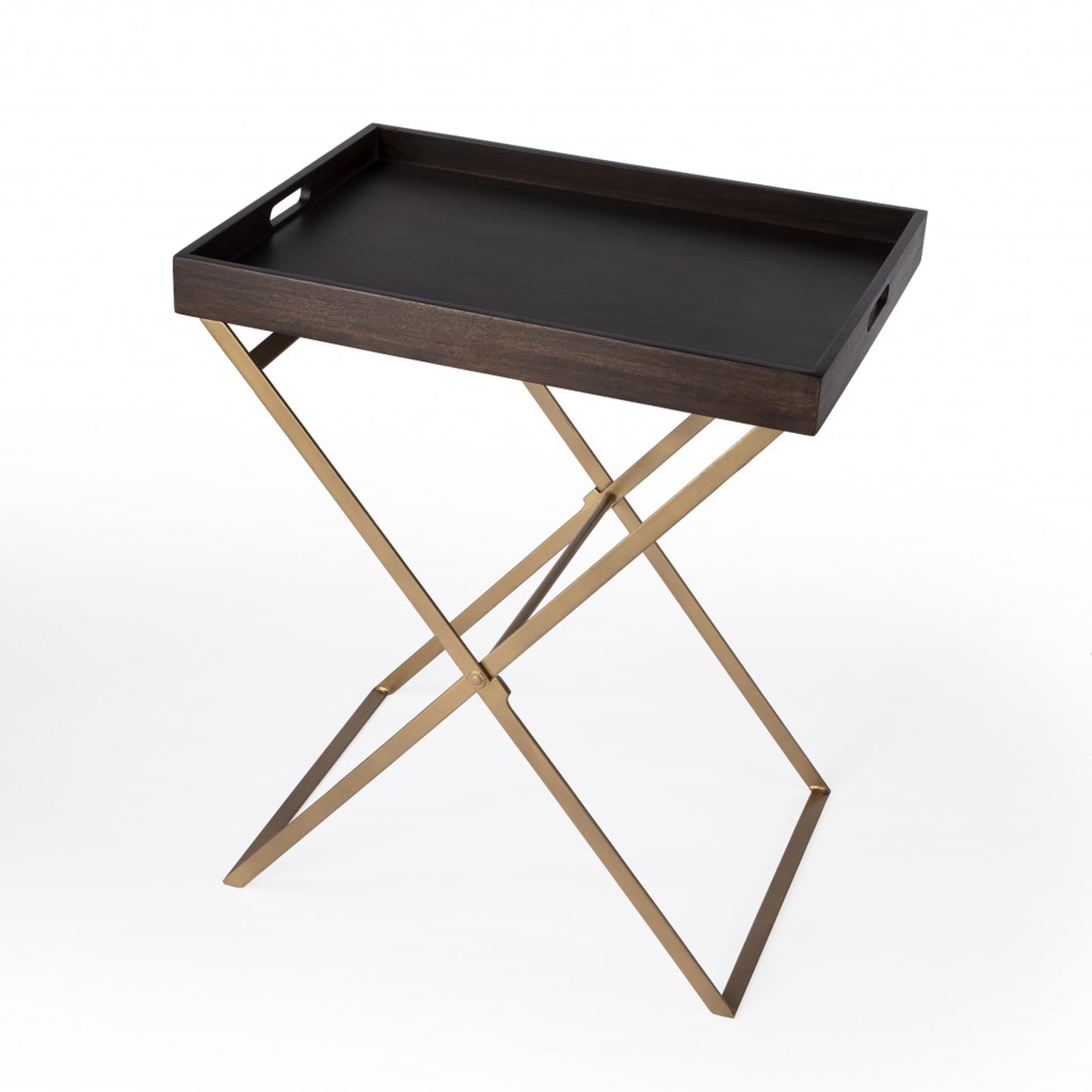 HomeRoots 4000488931 23.75-Inches W x 27-Inches H Multi Wood Rectangular Modern End Table Assembly Required