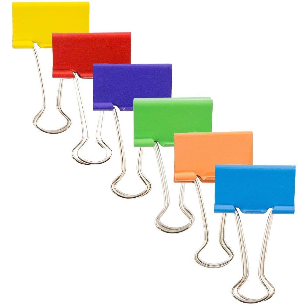 JAM Paper 339BCRGBYOP 1.25-in Multiple Colors/Finishes Safety Pin/Clip (90-Pack)