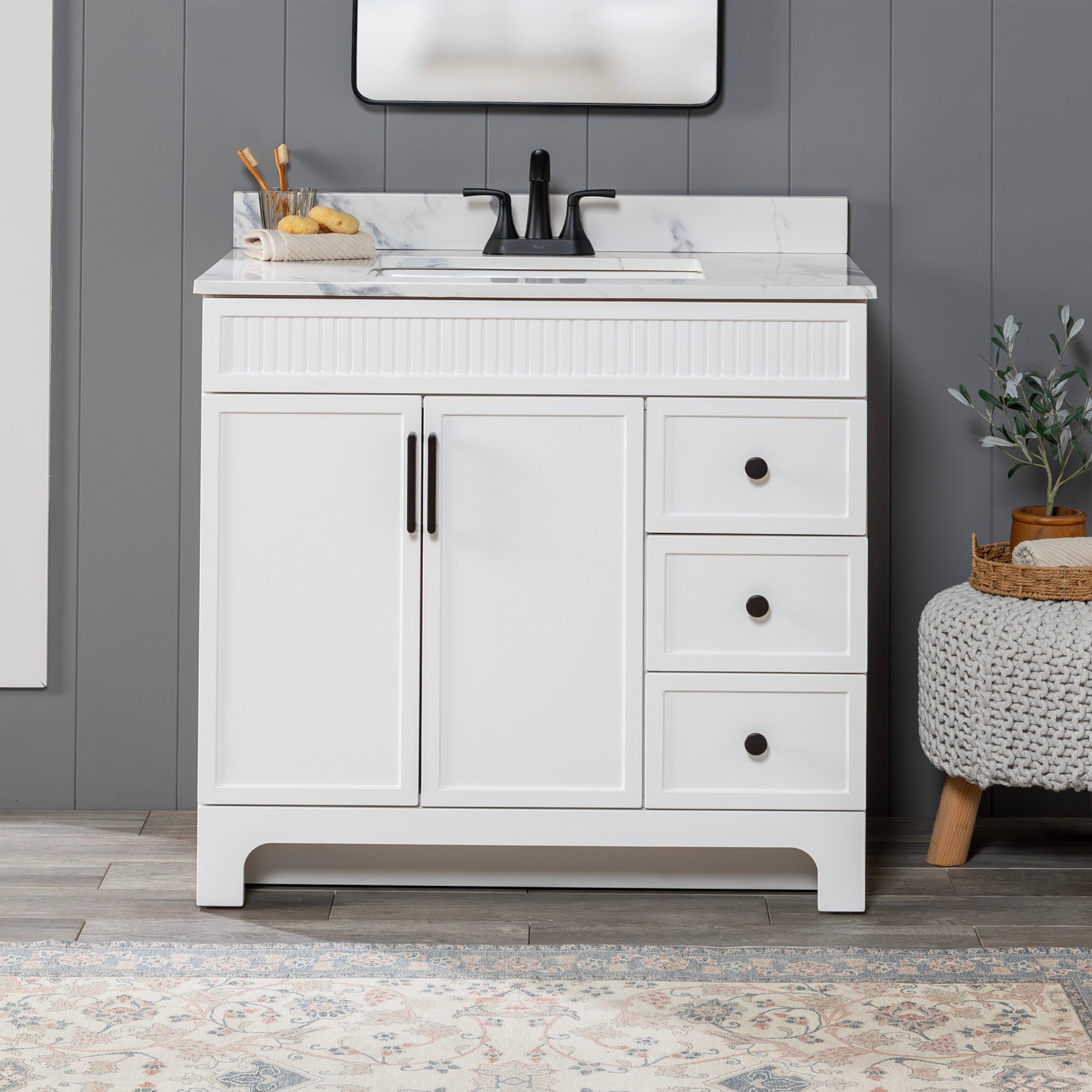 Style Selections LWW081036P1-WH vanities - View #14
