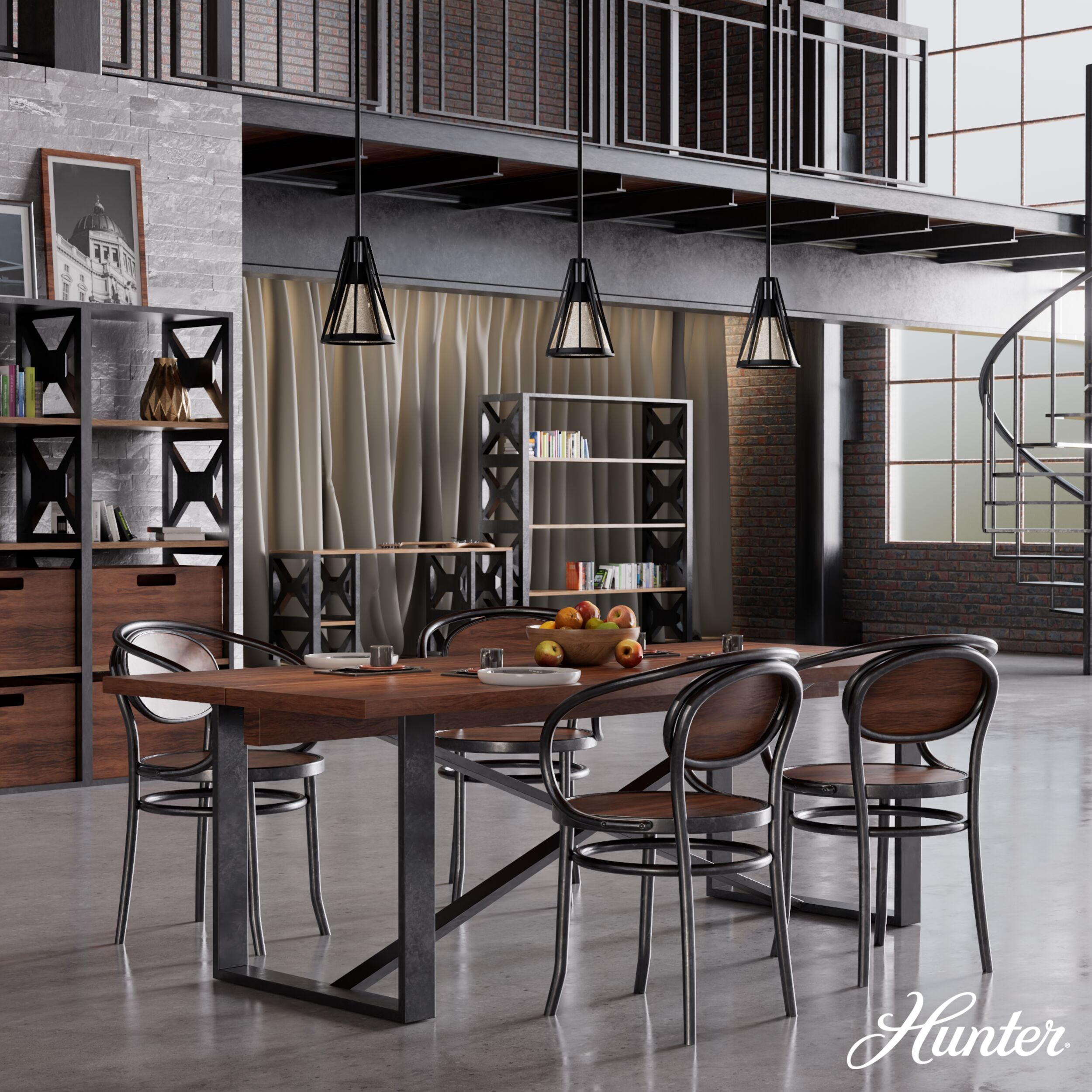 Hunter 19455 Pendant-Lights - View #2