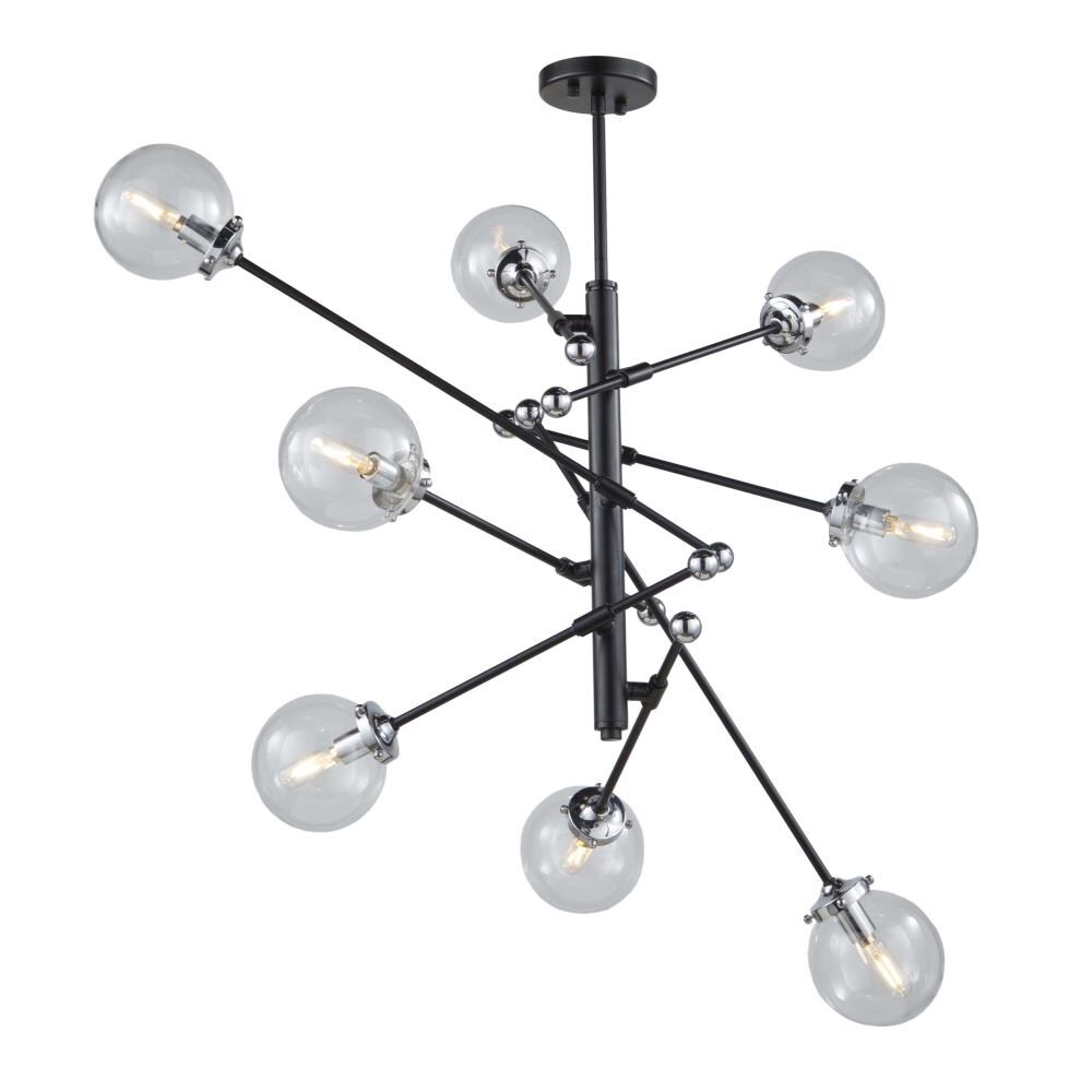ARTCRAFT AC11438CL Vero Modo 8-Light Multiple Colors Transitional Dry rated Chandelier
