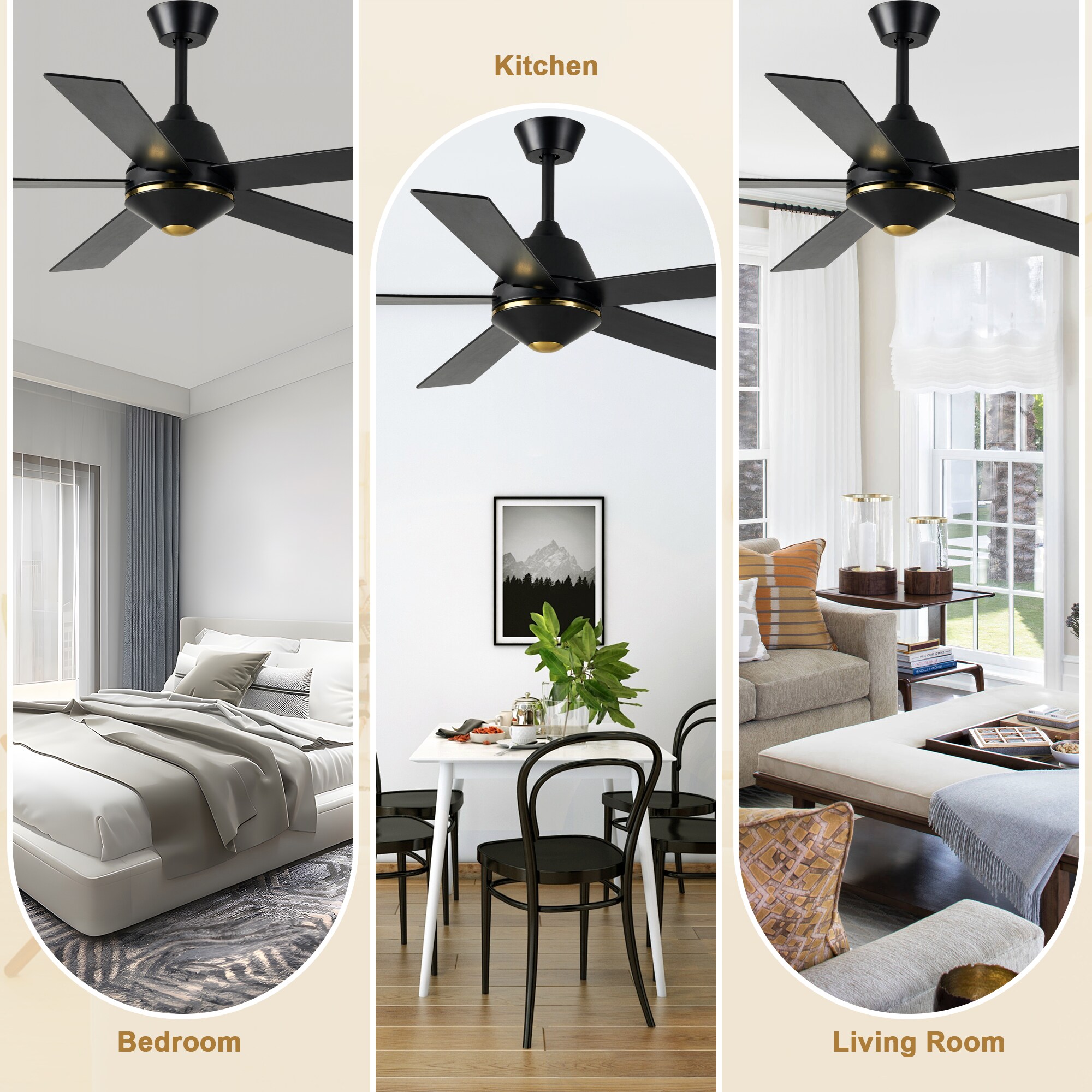 Bella Depot DCFS52H19 Ceiling-Fans - View #5