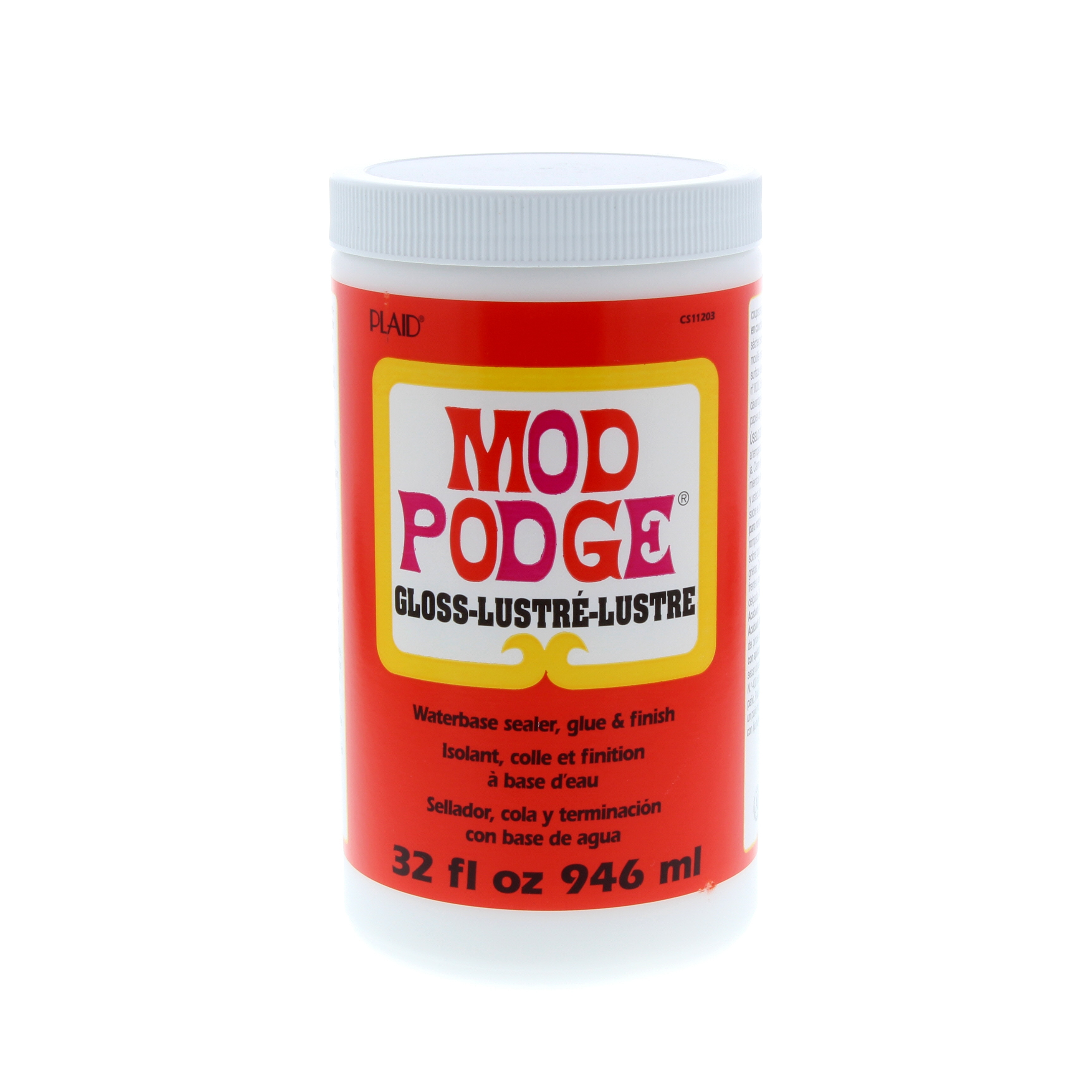 Plaid Mod Podge 32-fl oz Liquid Craft,, Flexible Multipurpose Adhesive in  the Multipurpose Adhesive department at