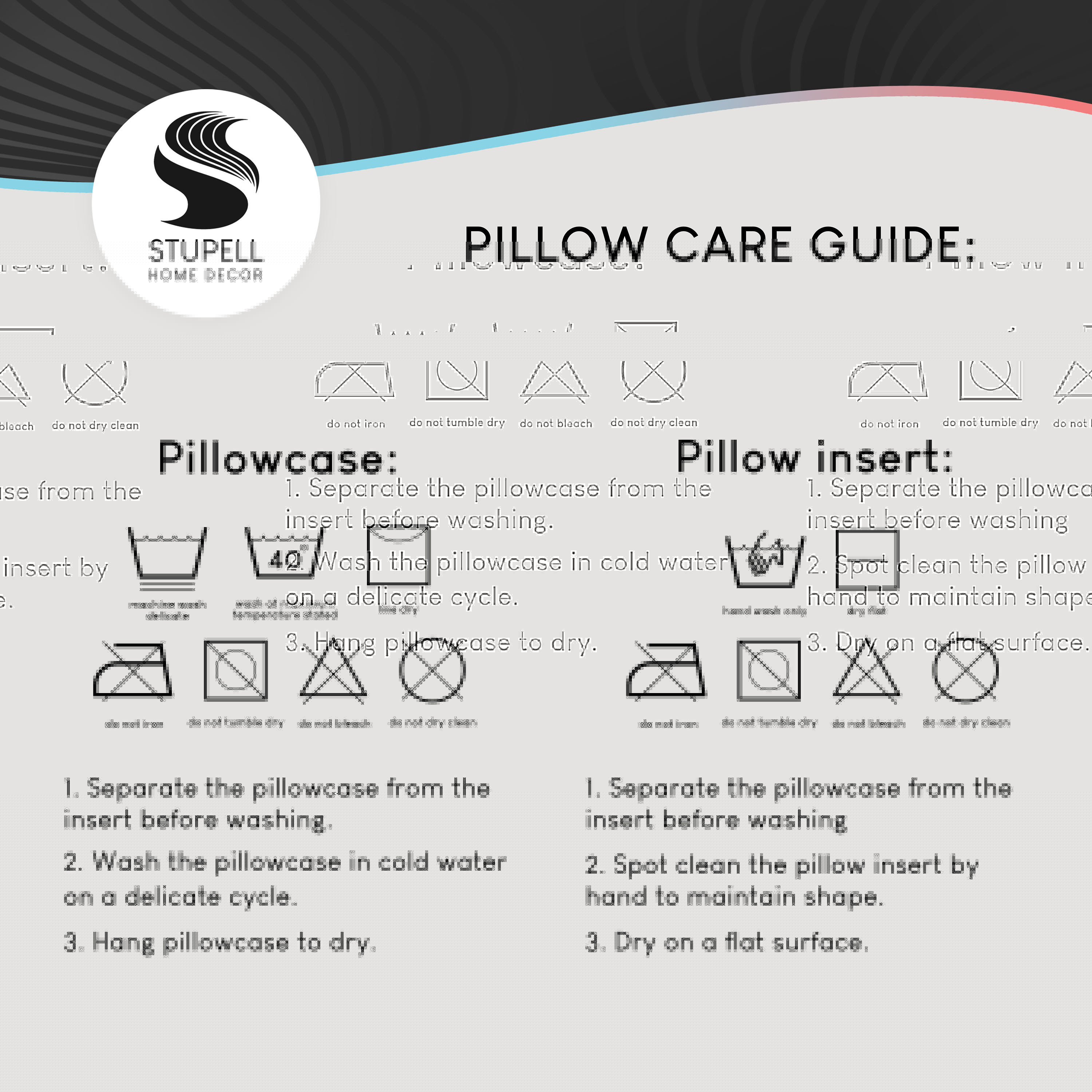 Stupell Industries PLO-739-ORC-14X20 Outdoor-Accent-Pillows - View #6