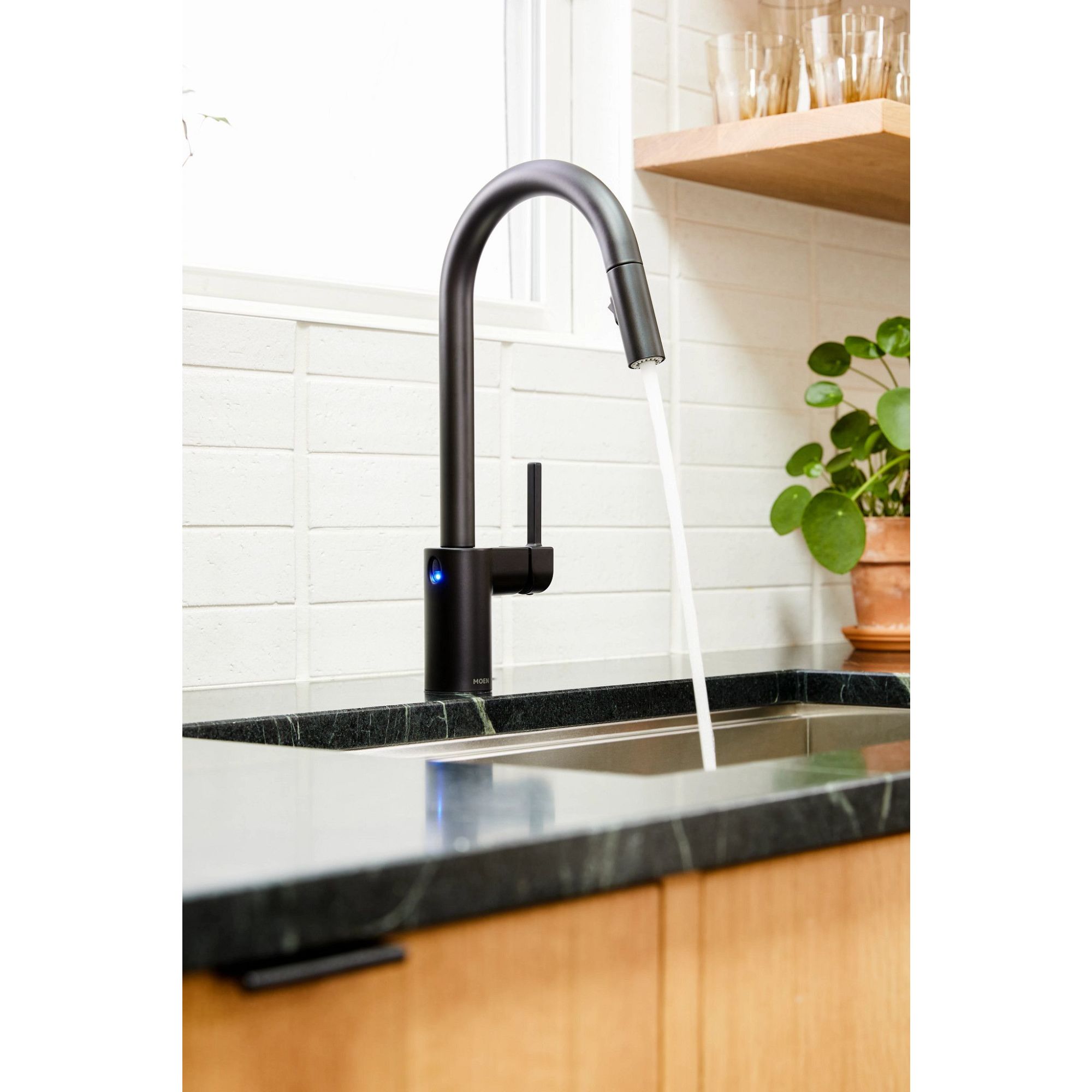 Moen 7565EWBL Kitchen-Faucets - View #6