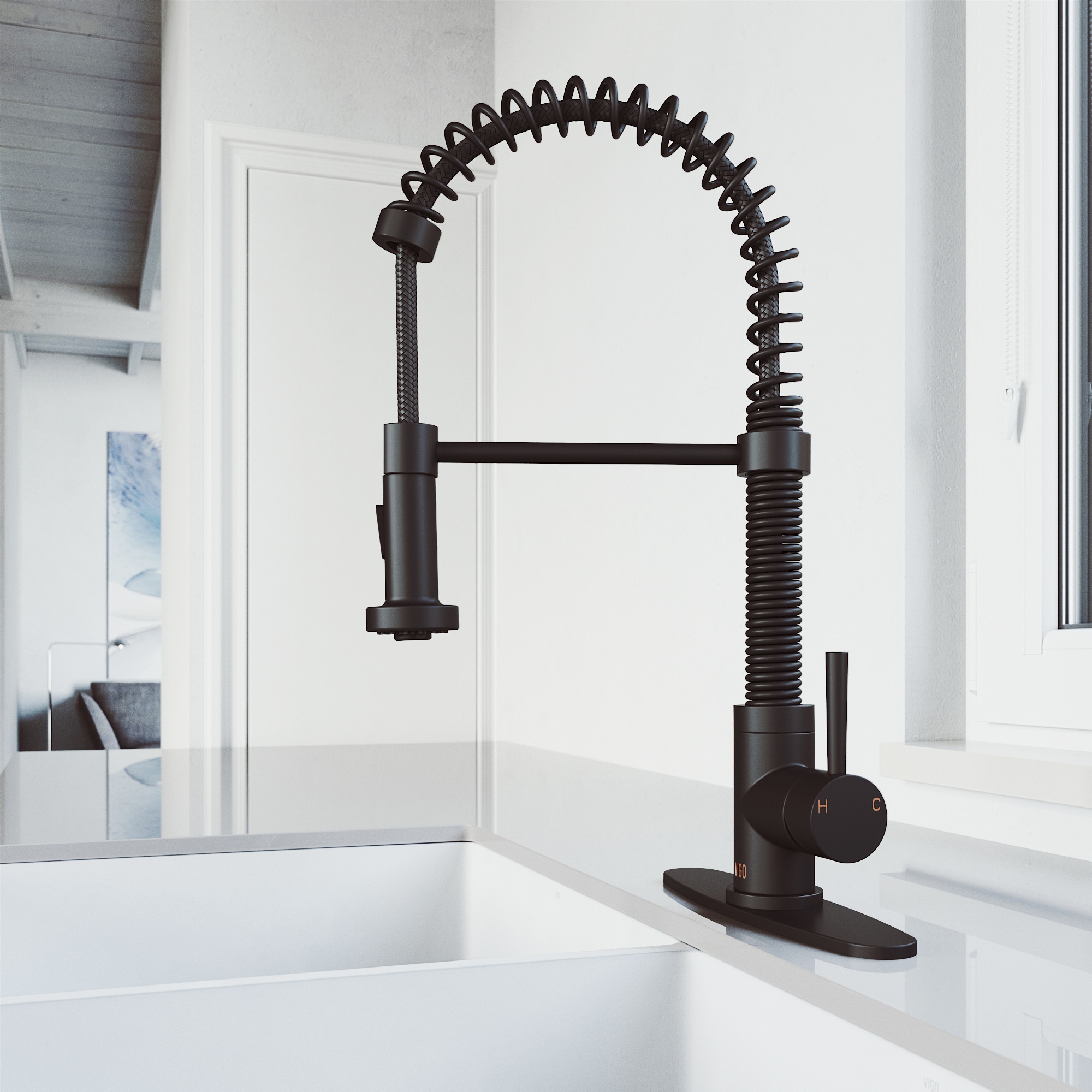VIGO VG02001MBK1 Kitchen-Faucets - View #2
