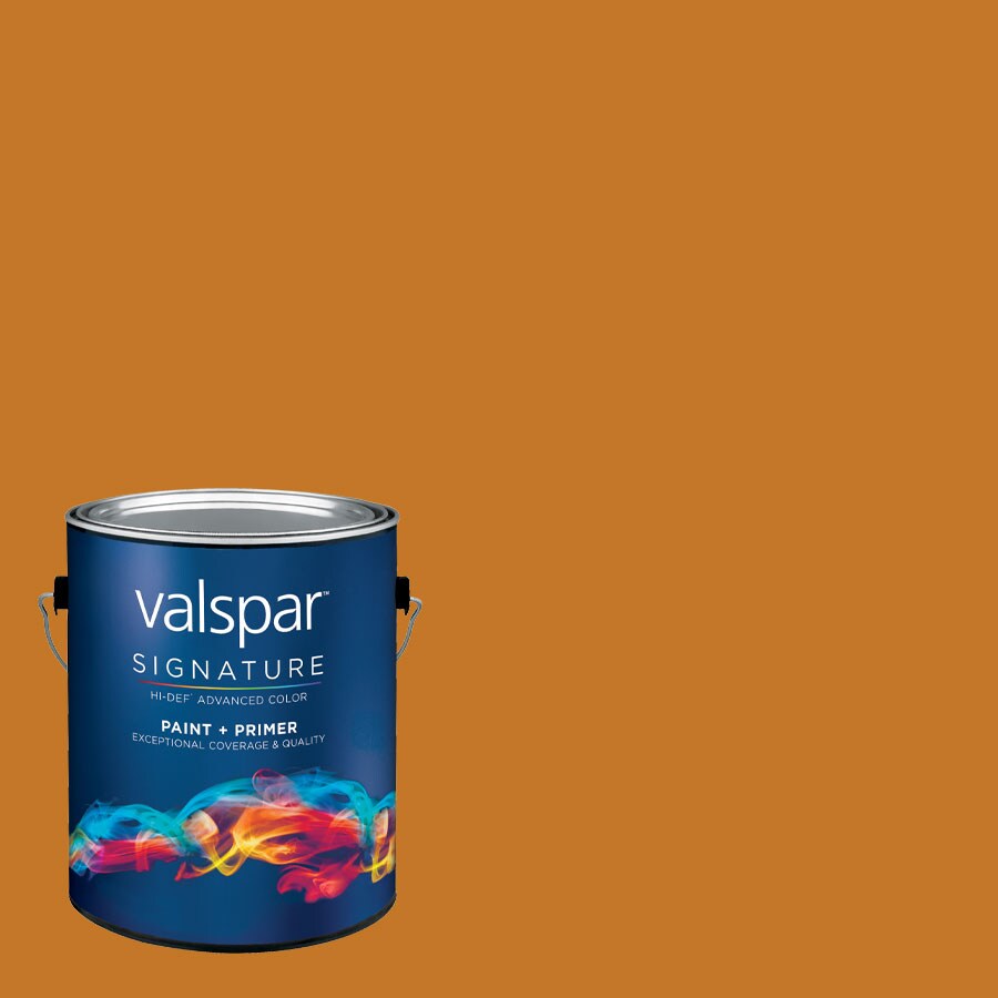 Creative Ideas for Color by Valspar CI95-TOASTYFIRE49494 Matte Toasty Fireplace Pre-tinted Latex Interior Paint + Primer (1-Gallon)