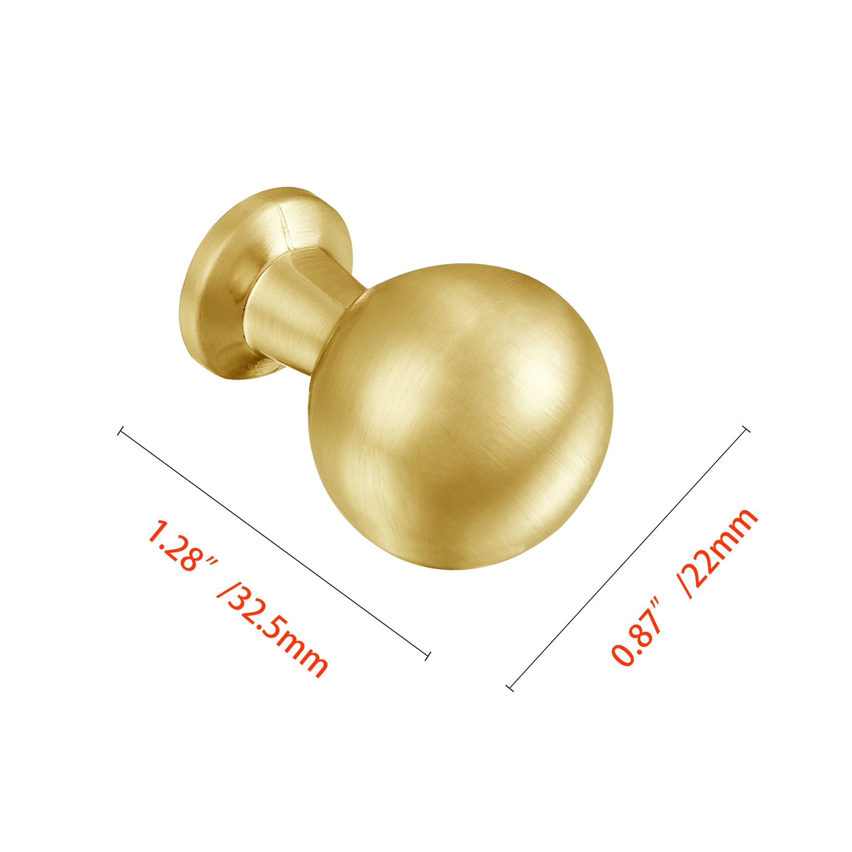 Utopia Alley HW411BB-5 Cabinet-Knobs - View #5
