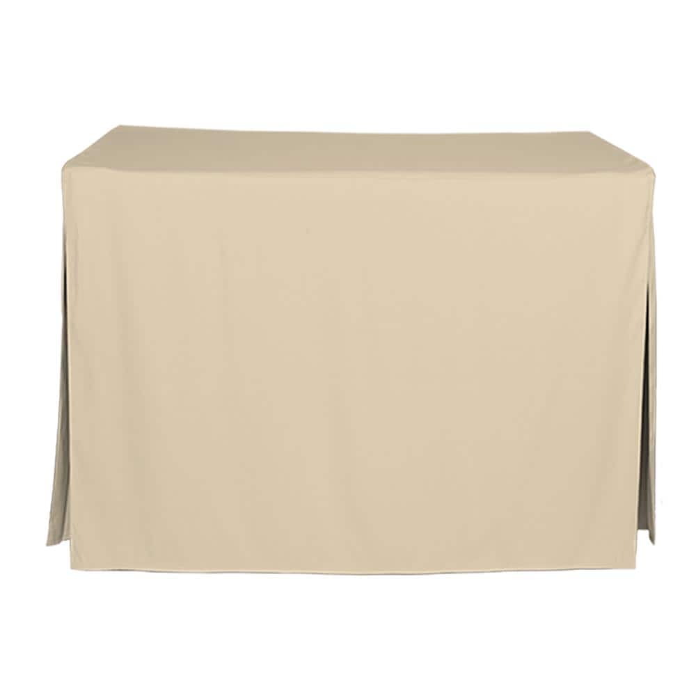 WestPoint Home 028828403063 Tablevogue Table Cover Collection Fitted Indoor/Outdoor Natural Table Cover for 4-ft rectangle