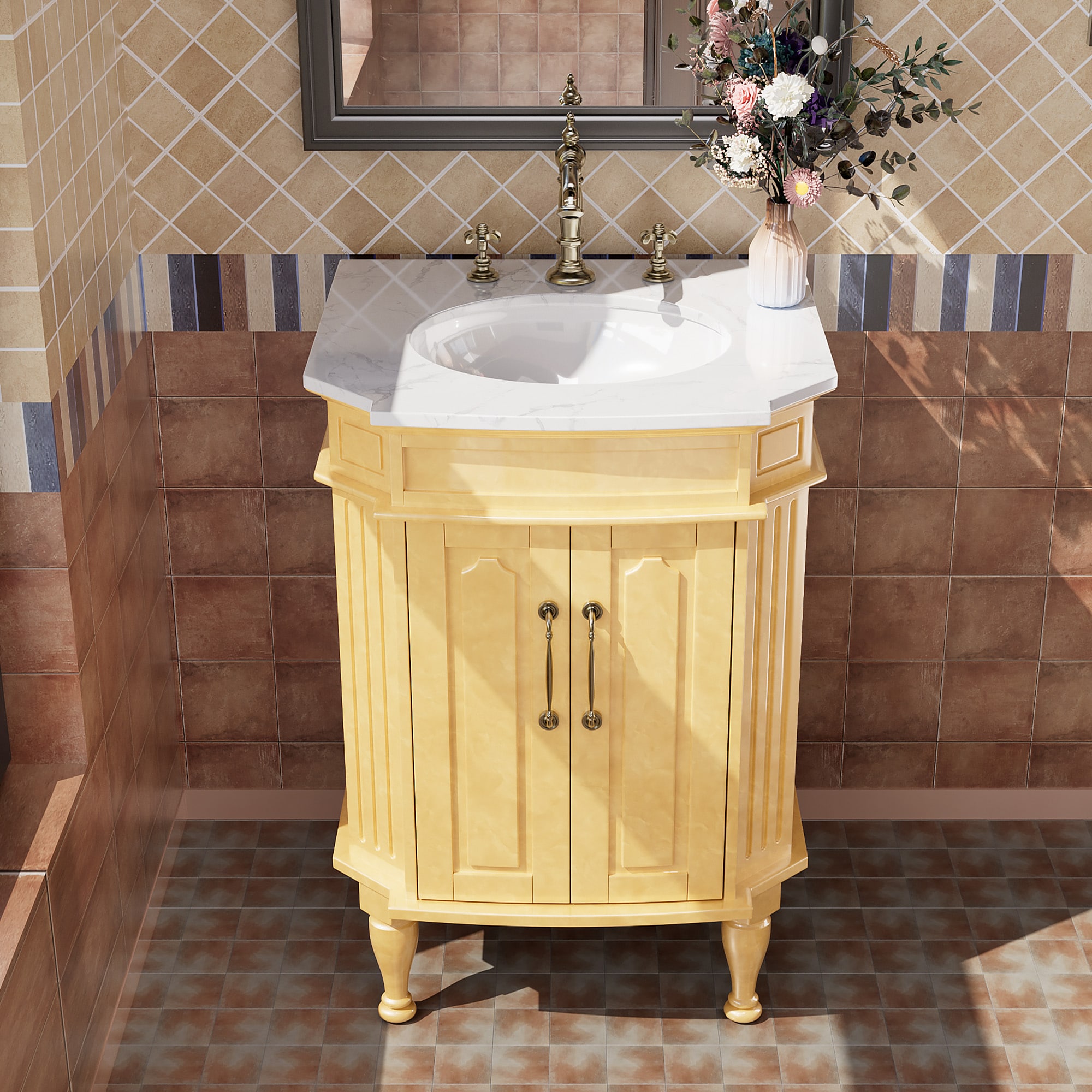 JEAREY JE-XNELD-1-DK Bath-Vanity-Combo - View #4
