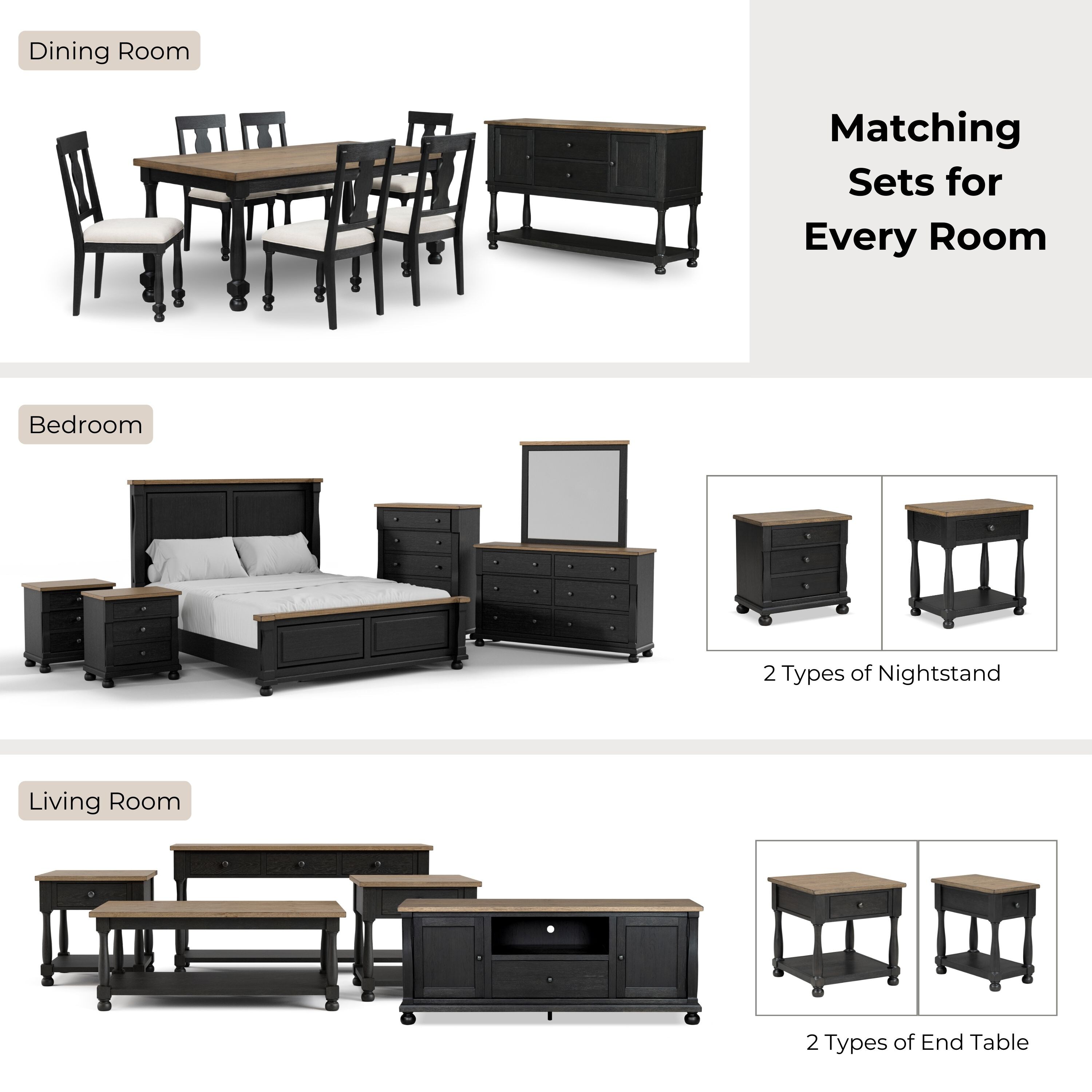 Furniture of America IDF79009BKQ2NS1 Bedroom-Sets - View #16