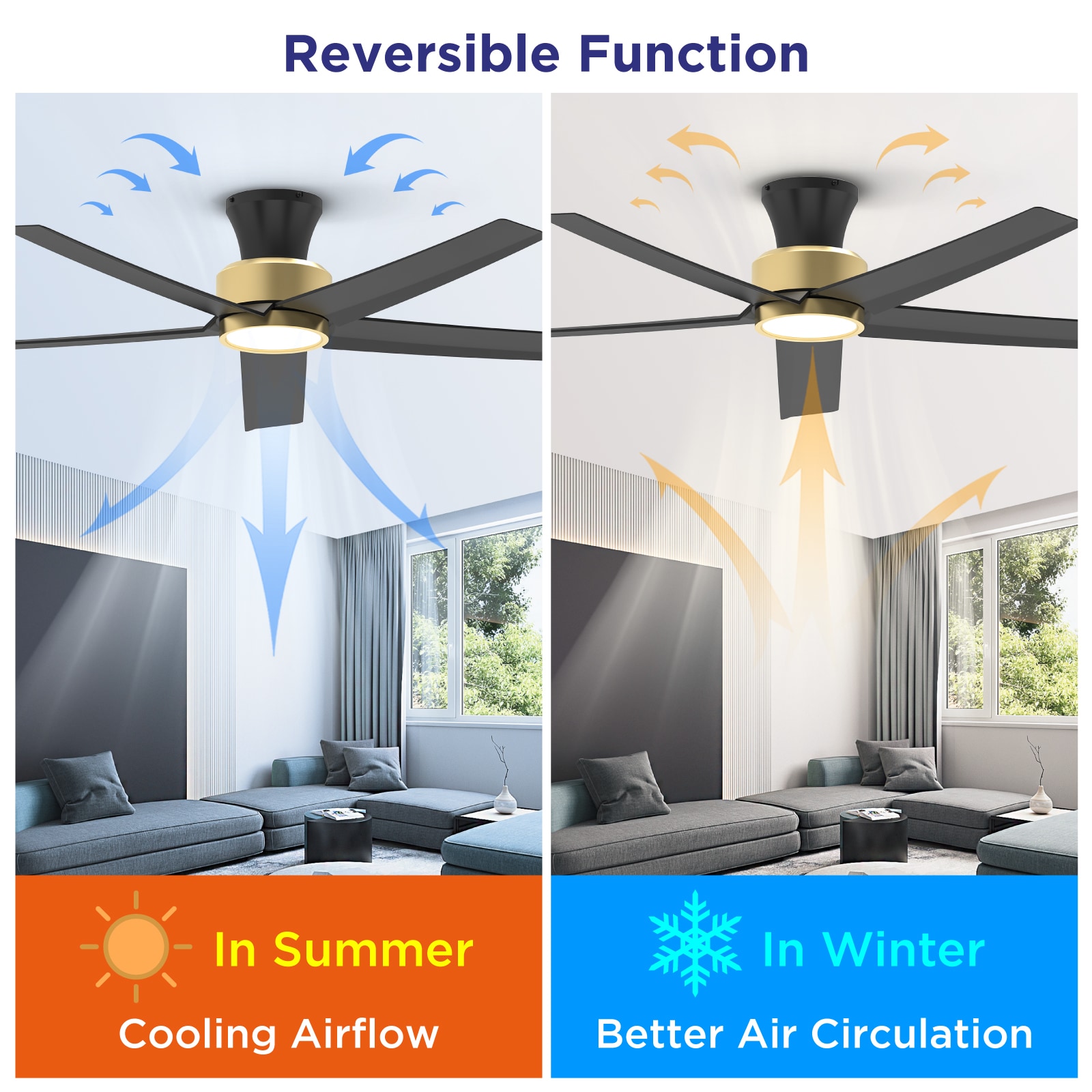 TALOYA TLY-WF-BG-X52 Ceiling-Fans - View #2