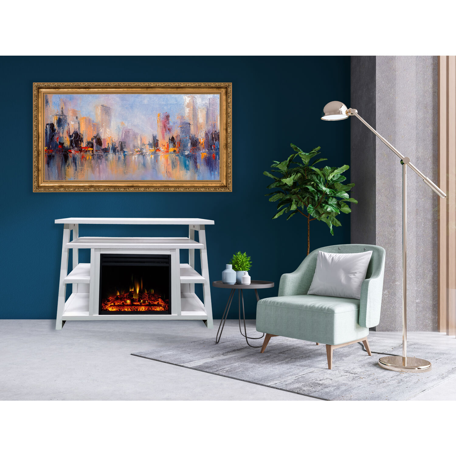 Cambridge CAM5332-1WWLG3 Electric-Fireplaces - View #7