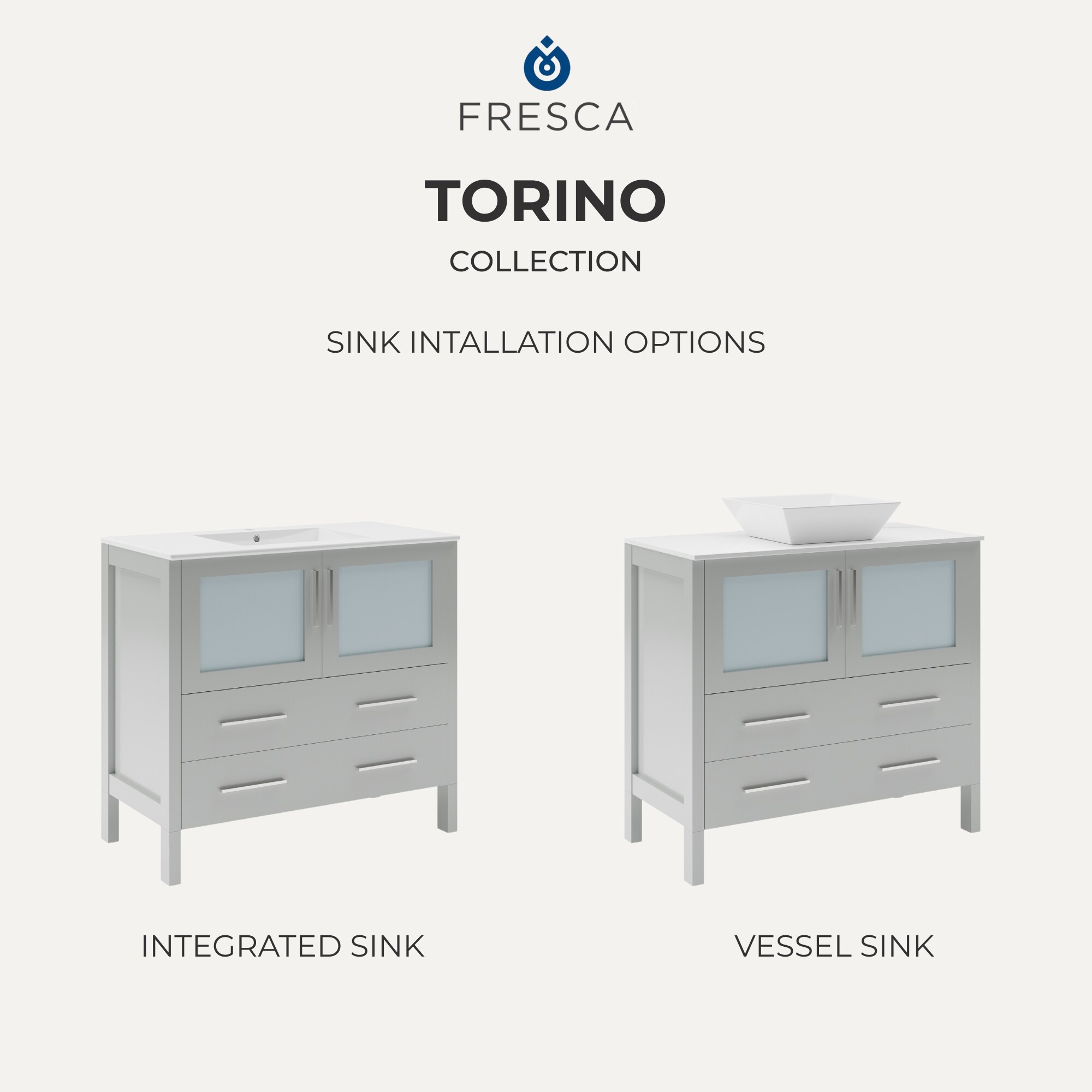 Fresca FVN62-123012WH-VSL Bath-Vanity-Combo - View #9