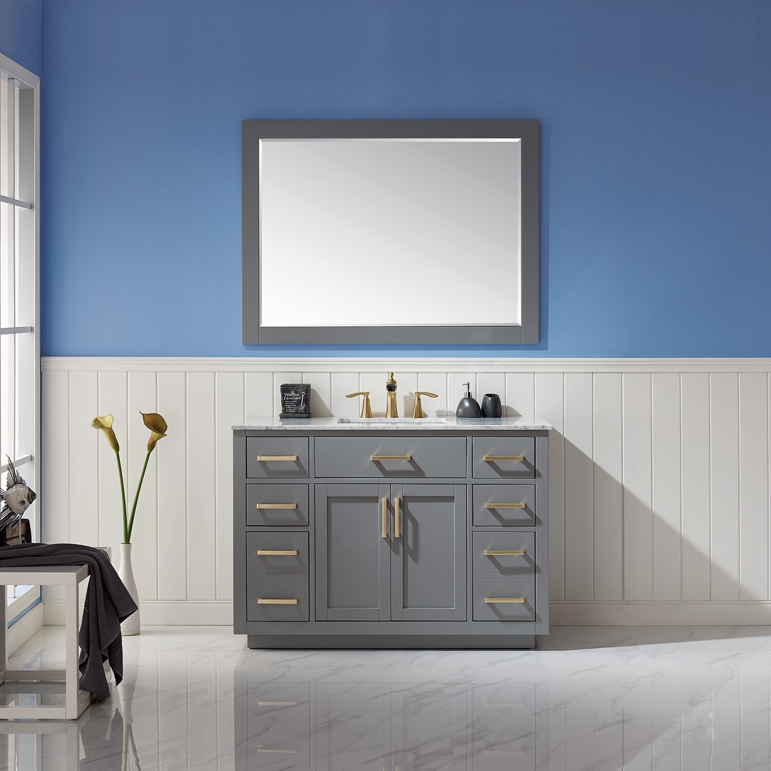 Altair 531048-GR-CA Bath-Vanity-Combo - View #8